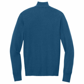 Port Authority SW2900 Easy Care 1/4-Zip Sweater - Aegean Blue Heather