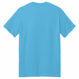 Port & Company PC01 Core Blend Recycled Tee - Aquatic Blue