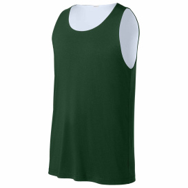 Sport-Tek ST551 PosiCharge Competitor Rev Tank - Forest Green/White