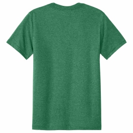 Port & Company PC340Y Youth CVC Tee - Athletic Kelly Green Heather