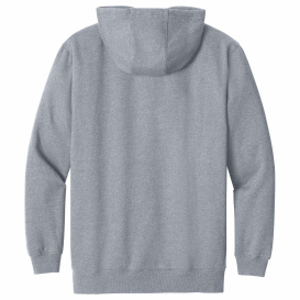 CornerStone CSF630 Tough Fleece Pullover Hoodie - Heathered Grey