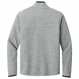 Carhartt CT106417 Textured 1/2-Zip Fleece Jacket - Heather Grey