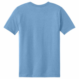 Port & Company PC340Y Youth CVC Tee - Tundra Blue
