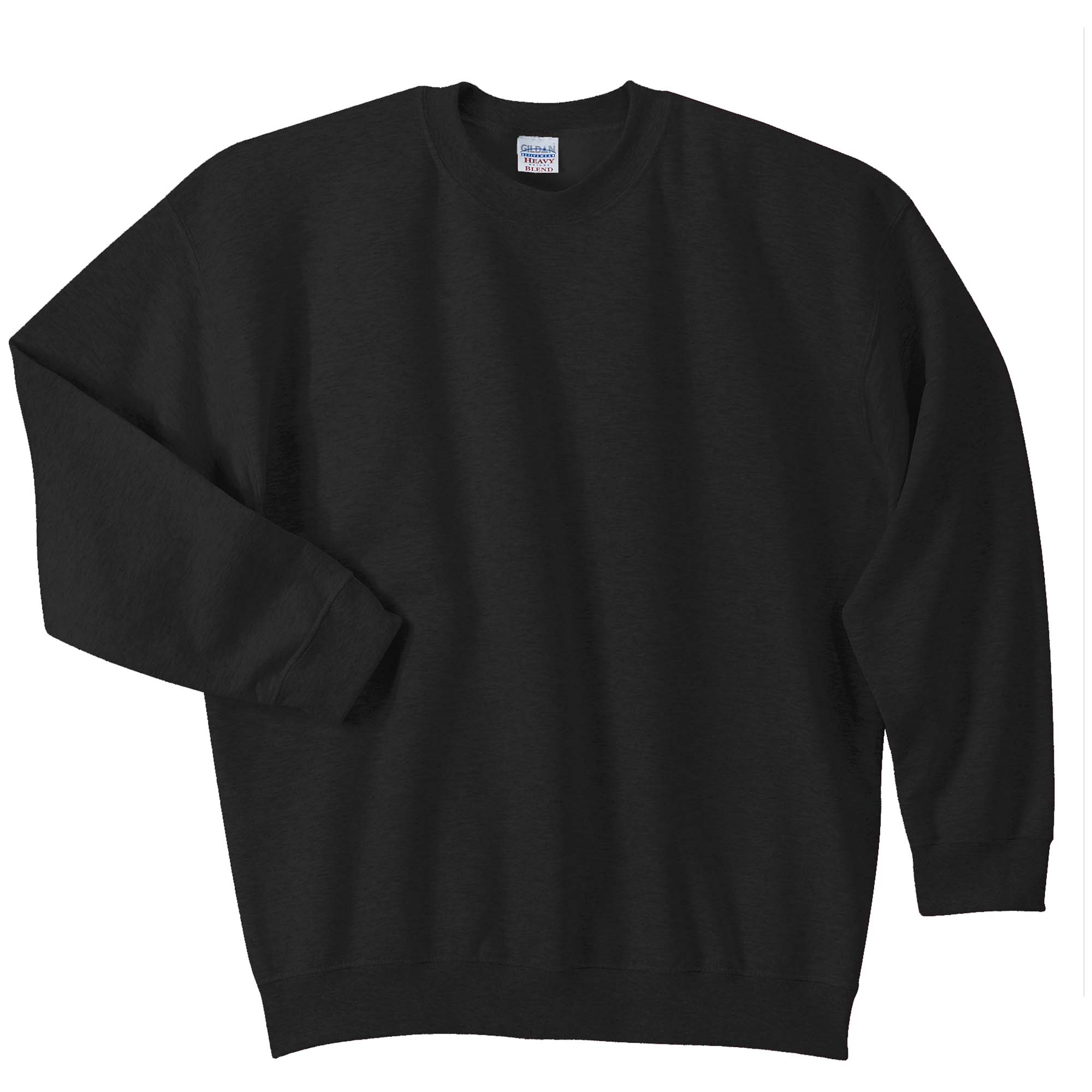 Gildan 18000 Heavy Blend Crewneck Sweatshirt - Black | Full Source