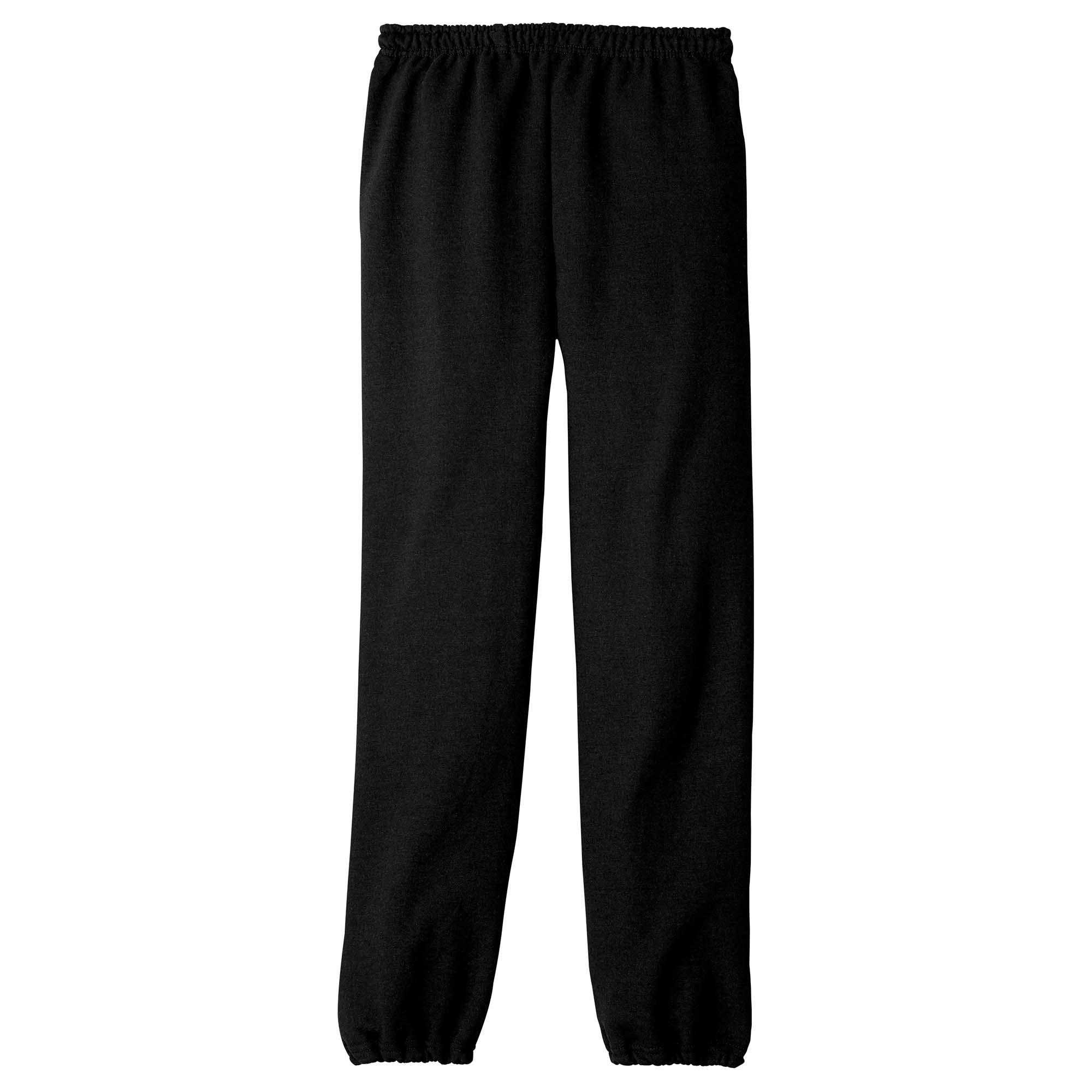 Gildan 18200 Heavy Blend Sweatpants - Black | Full Source
