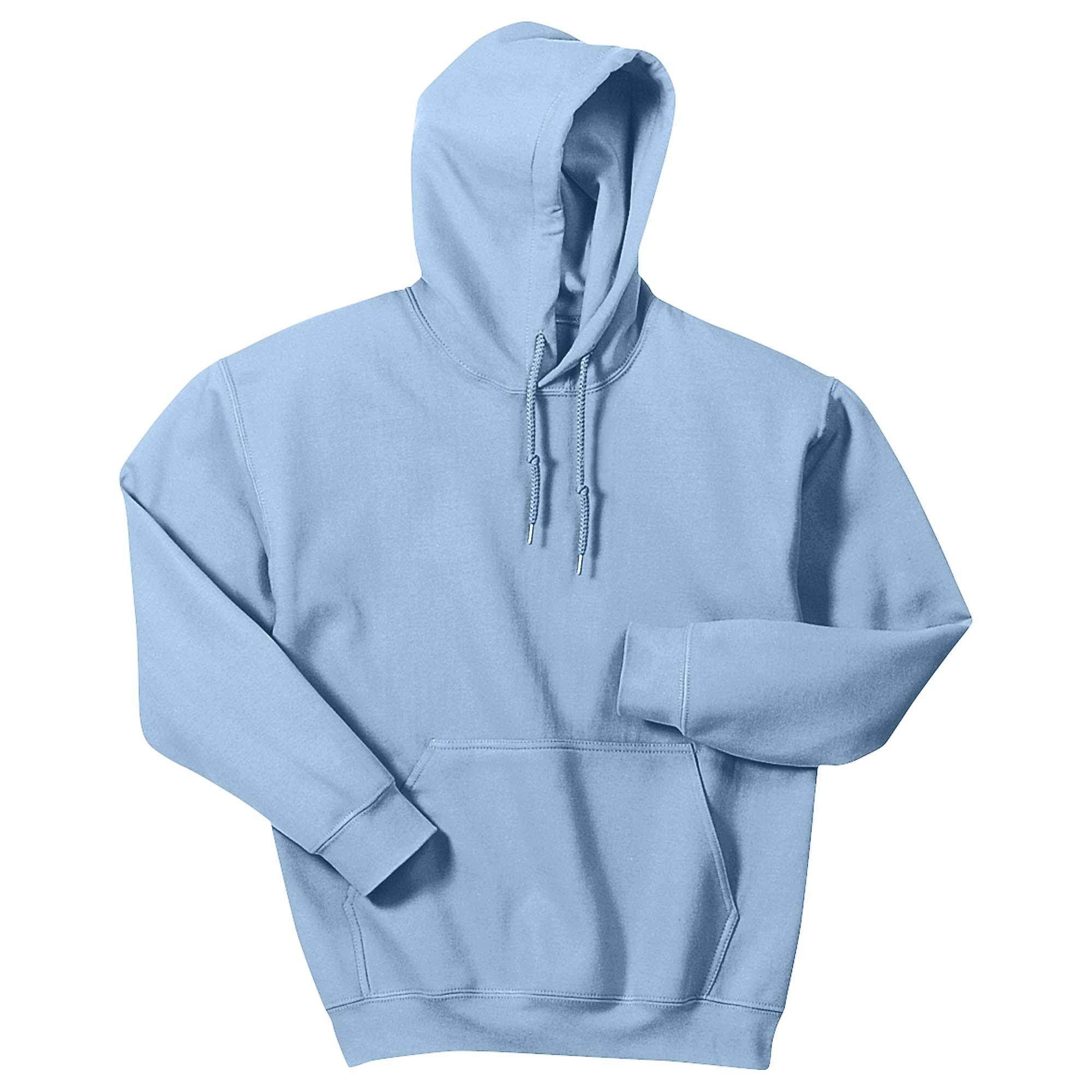 Custom Gildan Heavy Blend Hooded Sweatshirt Indigo Blue