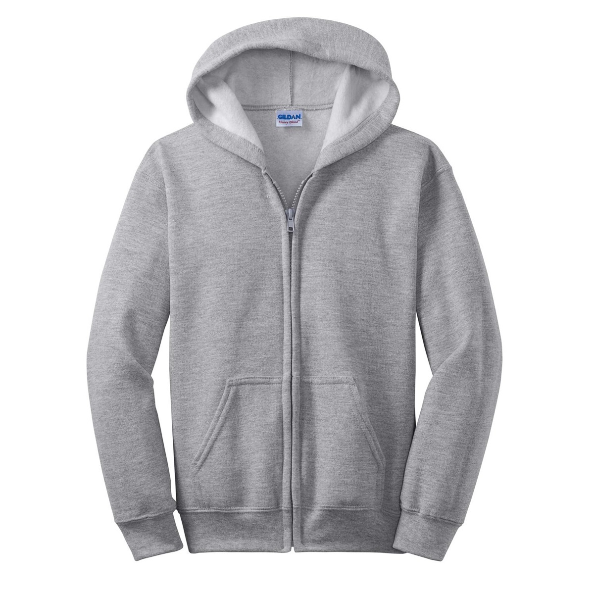 ash grey gildan hoodie