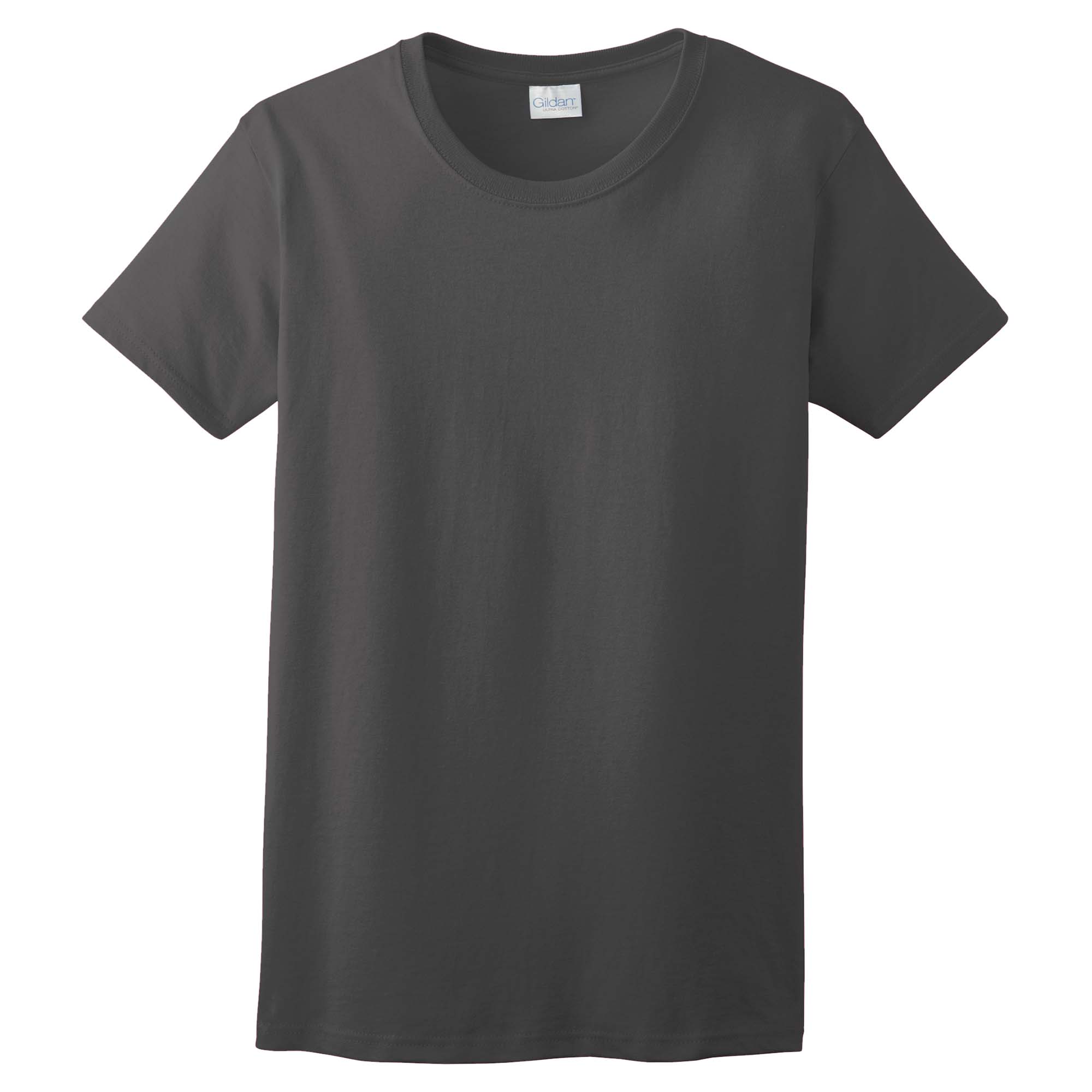 Gildan 2000L Women's Ultra Cotton T-Shirt - Charcoal | Full Source