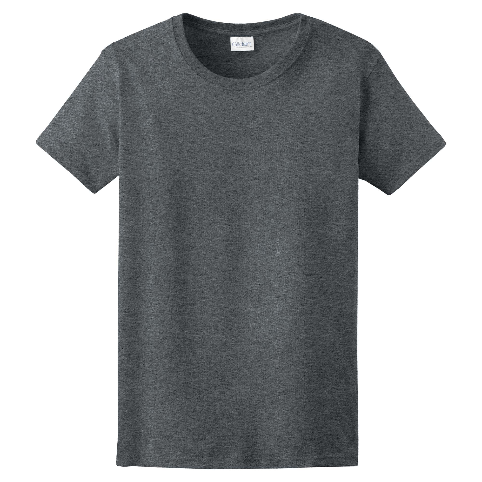 Gildan 2000L Women's Ultra Cotton T-Shirt - Dark Heather | Full Source