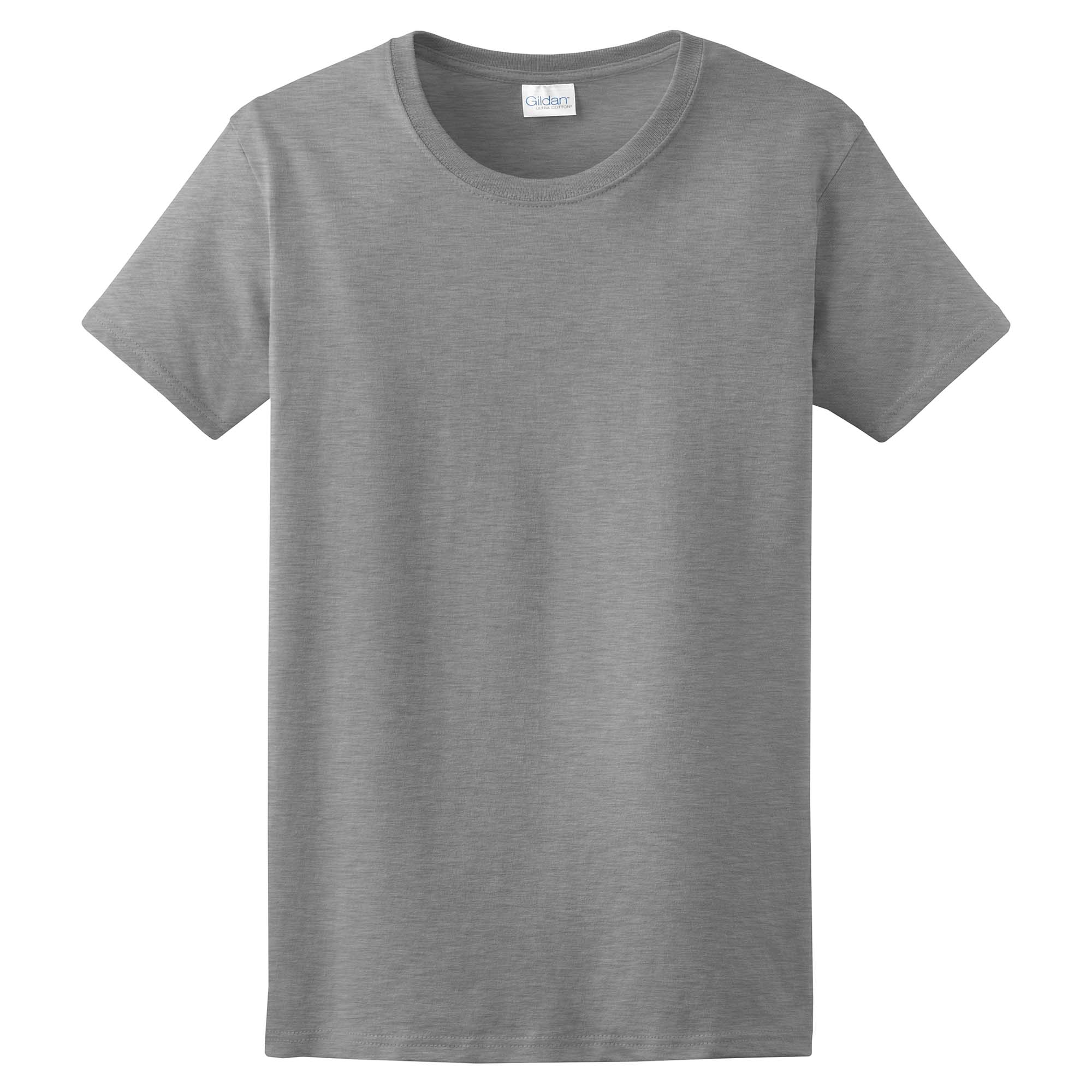 Gildan 2000L Women's Ultra Cotton T-Shirt - Sport Grey | Full Source