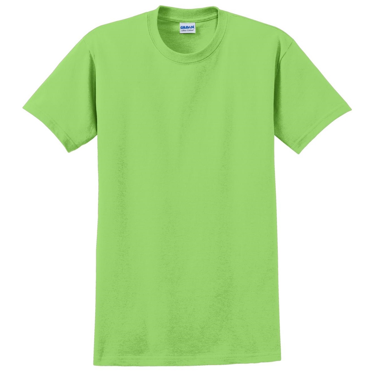 lime colored shirt