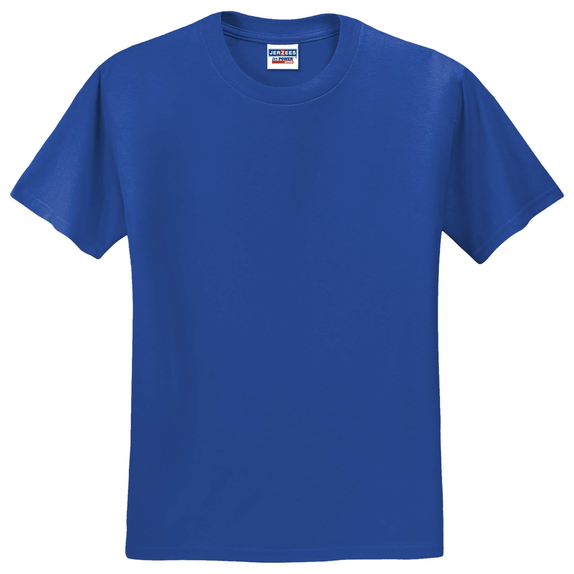 Jerzees 29M Dri-Power 50/50 Cotton/Poly T-Shirt - Royal