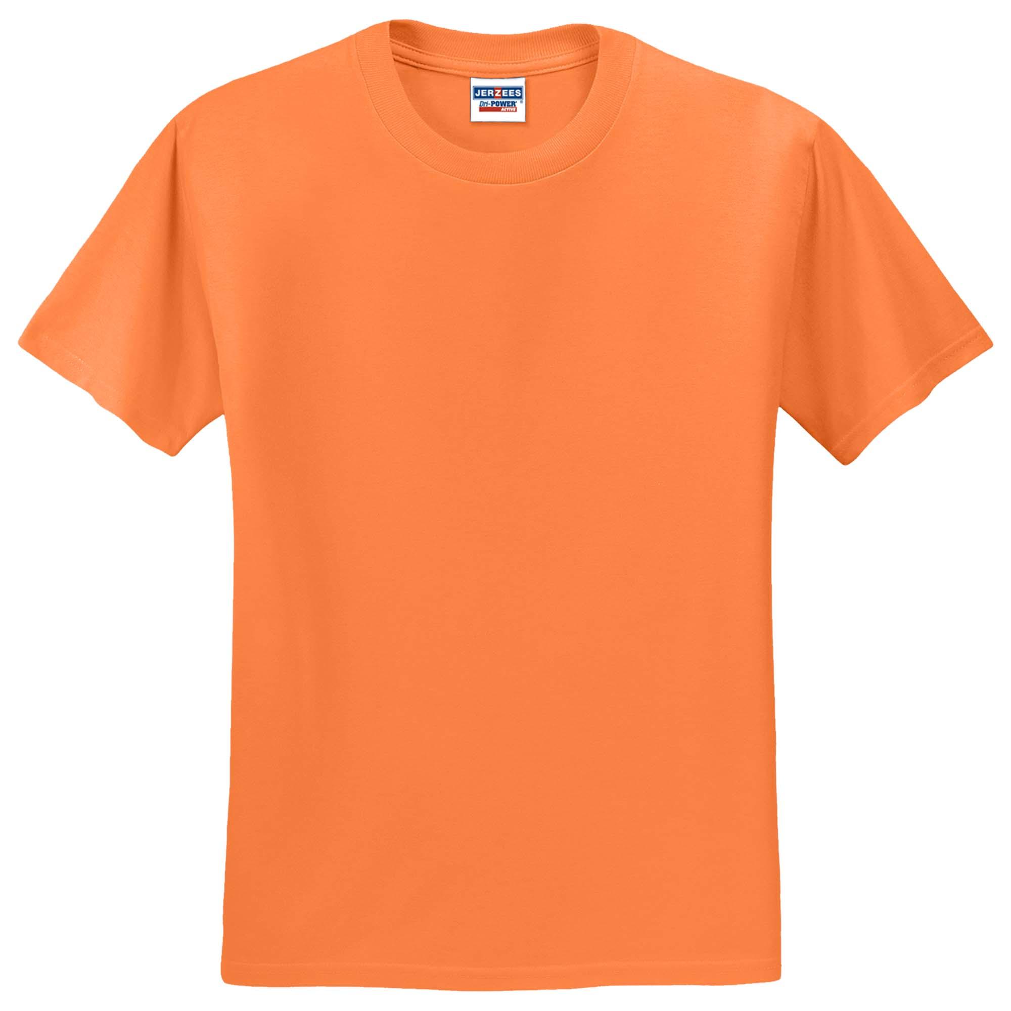Jerzees 29M Dri-Power 50/50 Cotton/Poly T-Shirt - Safety