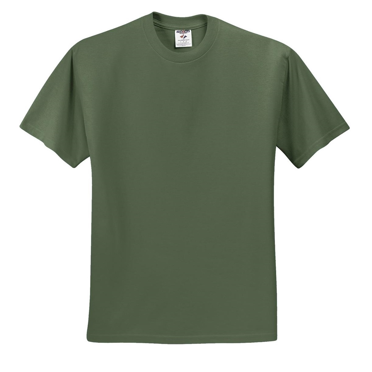 Jerzees 29M Dri-Power Active 50/50 Cotton/Poly T-Shirt - Military Green ...