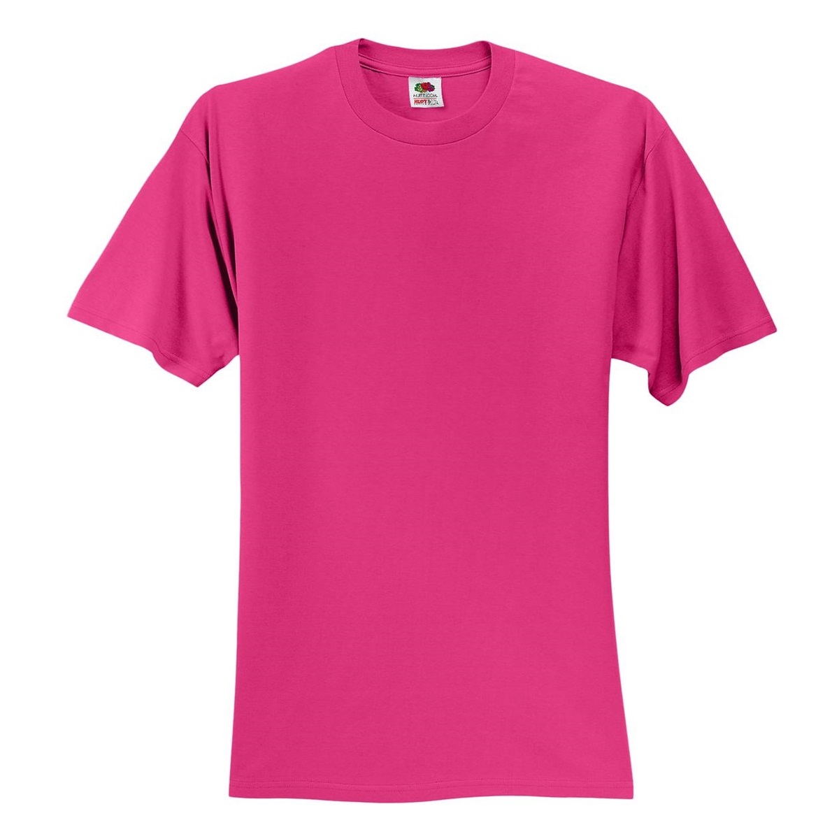 Fruit of the Loom 3930 Heavy Cotton HD T-Shirt - Cyber Pink ...