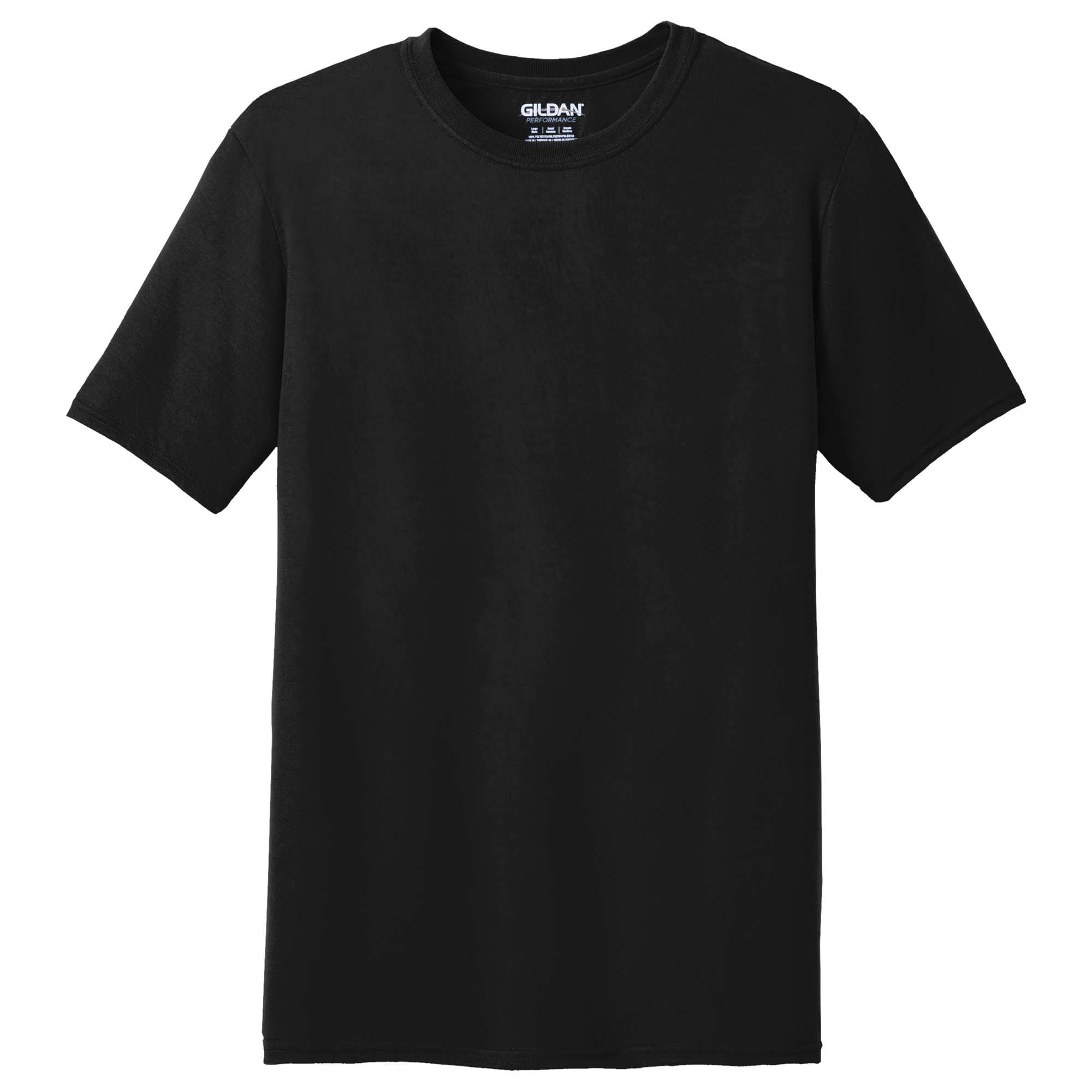 Gildan 42000 Performance T-Shirt - Black | Full Source