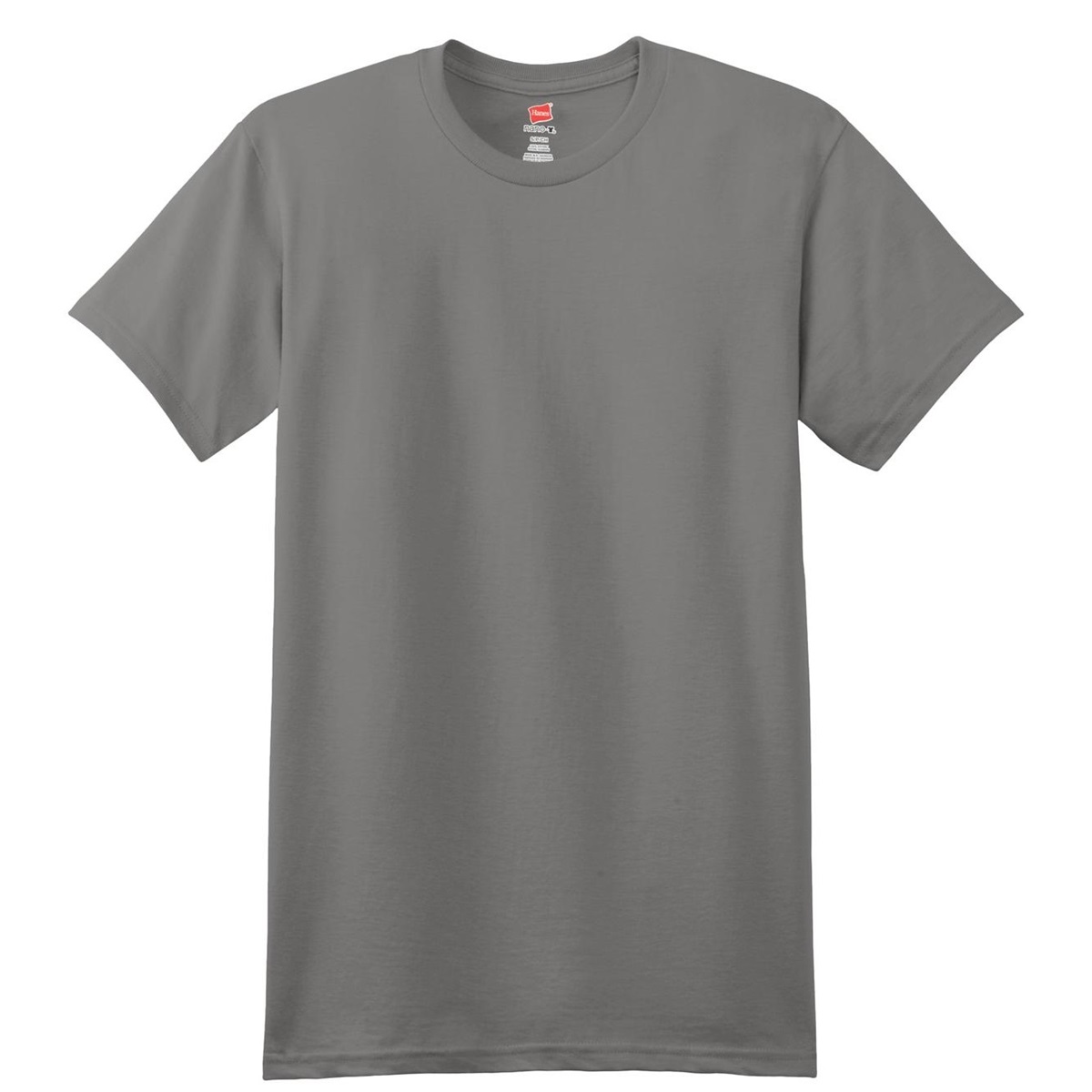 Hanes 4980 NanoT Cotton TShirt Vintage Grey