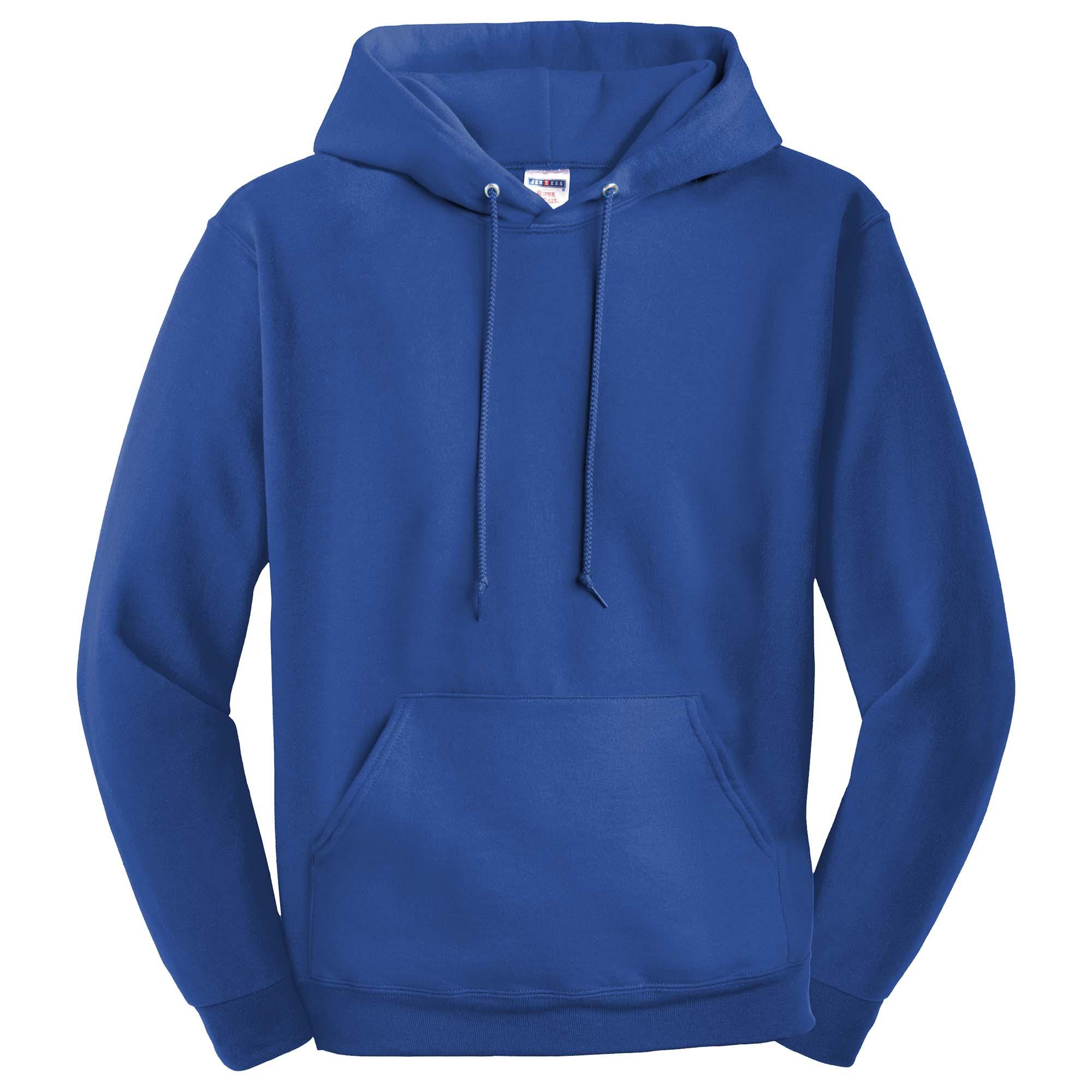 Jerzees Men's Pullover Hoodie – 9.5 Oz Fleece With Rib Cuffs, Brass Zipper - View #10