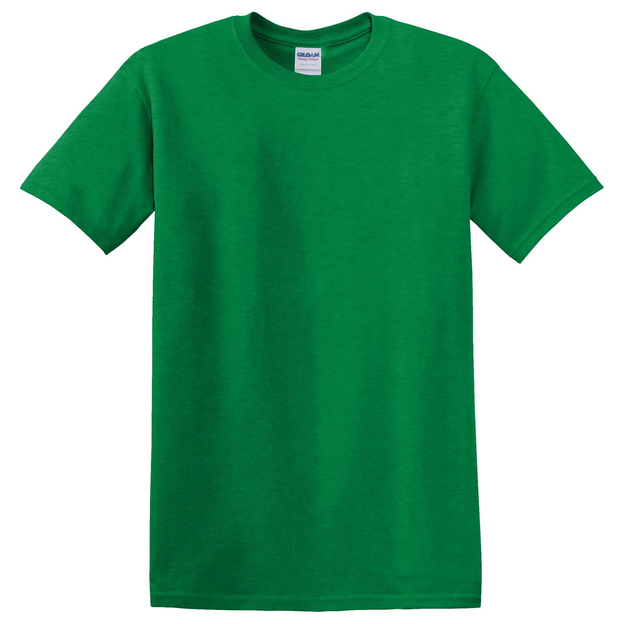 Gildan 5000 Heavy Cotton T-Shirt - Antique Irish Green | Full Source