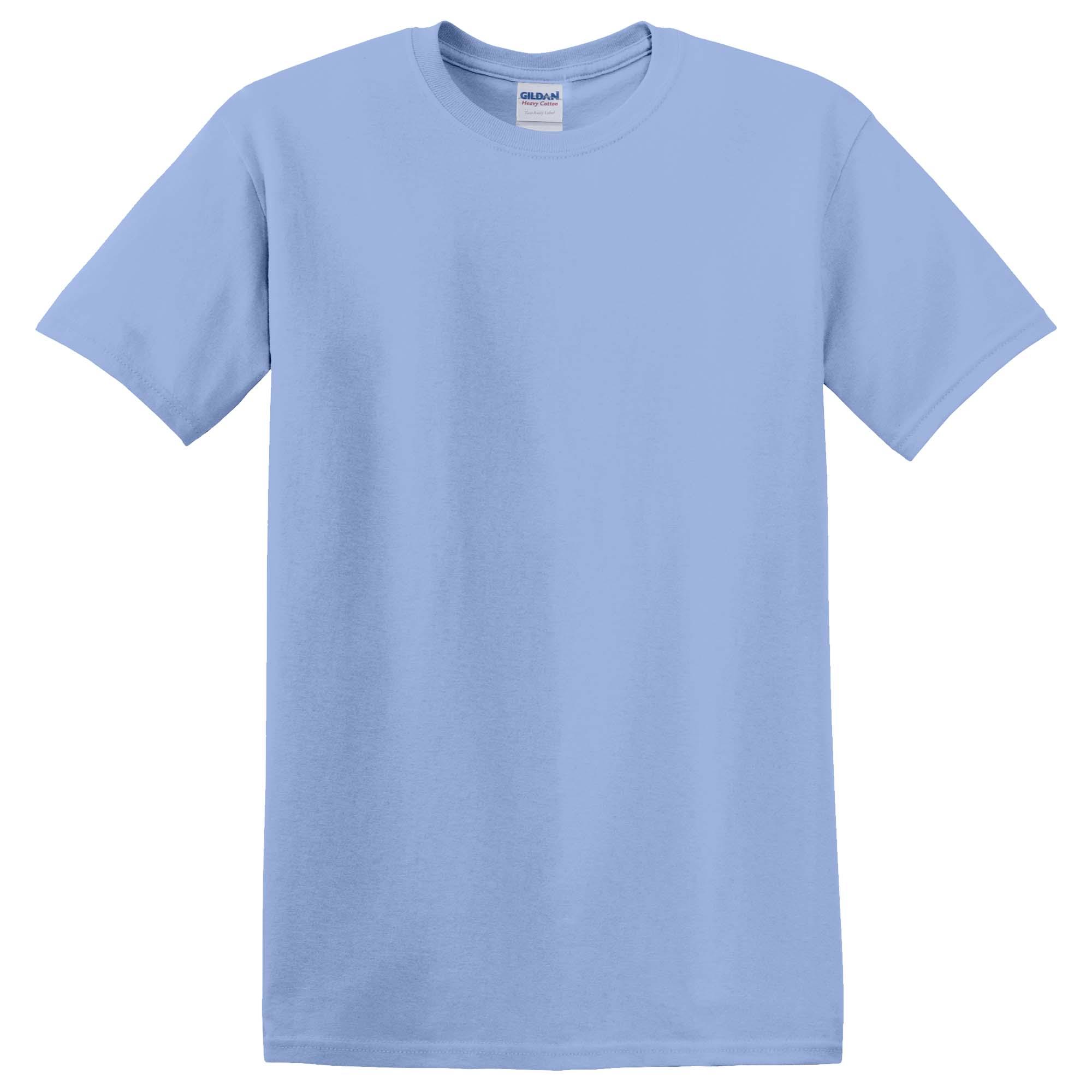 Gildan 5000 Heavy Cotton T Shirt Carolina Blue Full Source