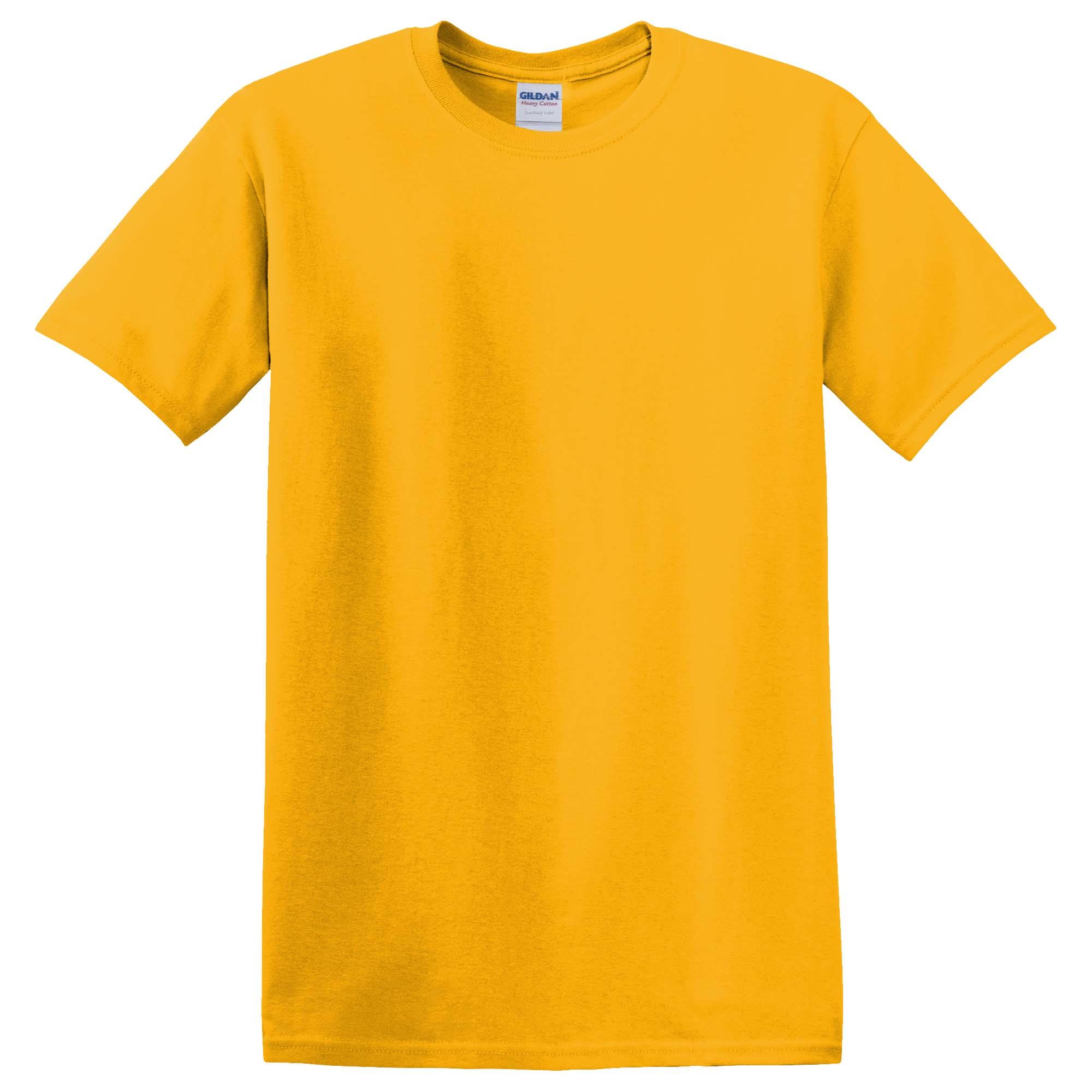 Gildan 5000 Heavy Cotton T-Shirt - Gold | Full Source
