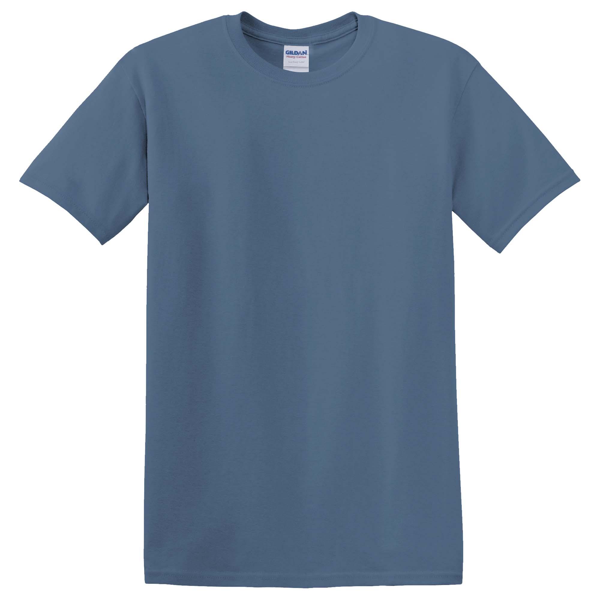 Gildan 5000 Heavy Cotton T-Shirt - Indigo Blue | Full Source