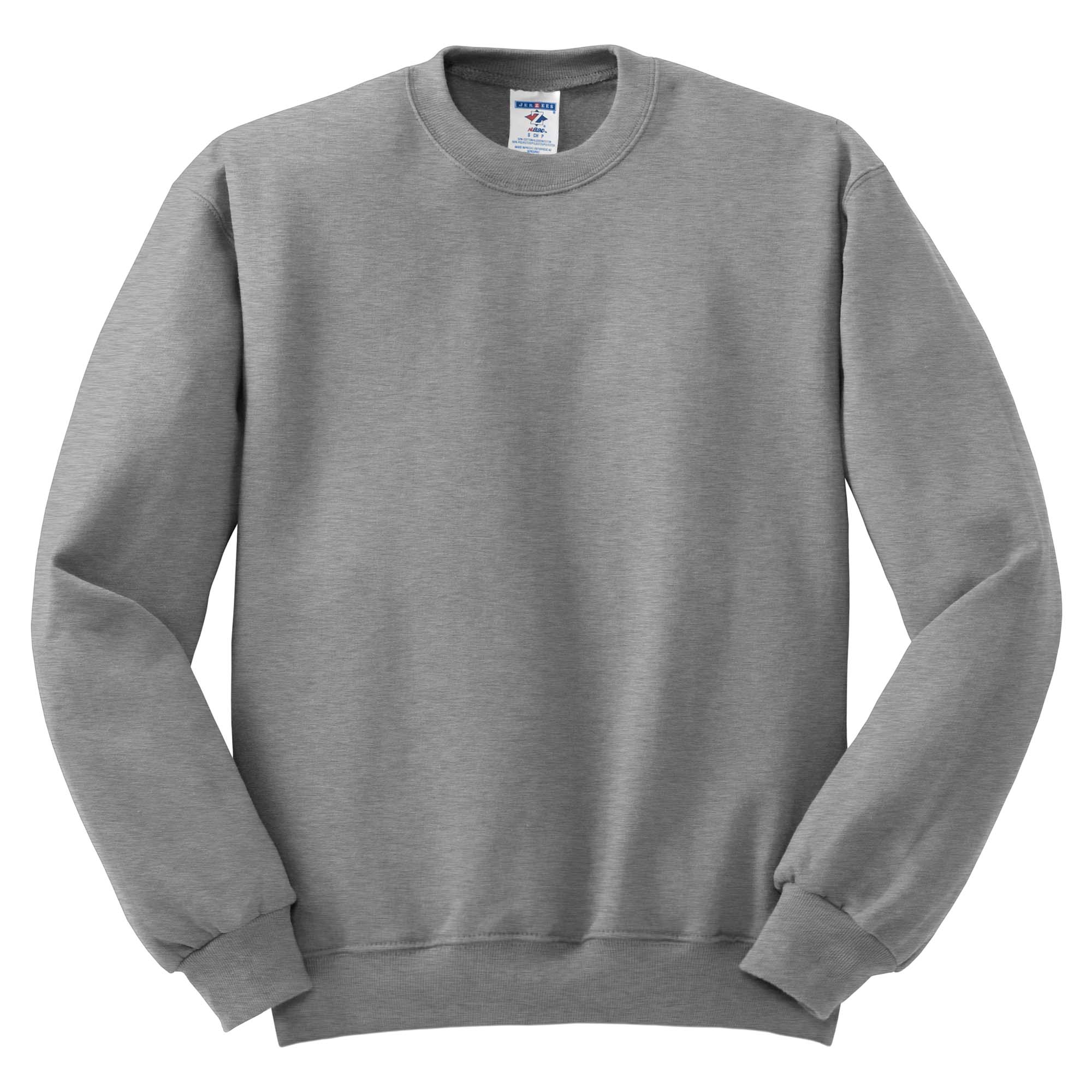 Jerzees 562M NuBlend Crewneck Sweatshirt - Oxford | Full Source