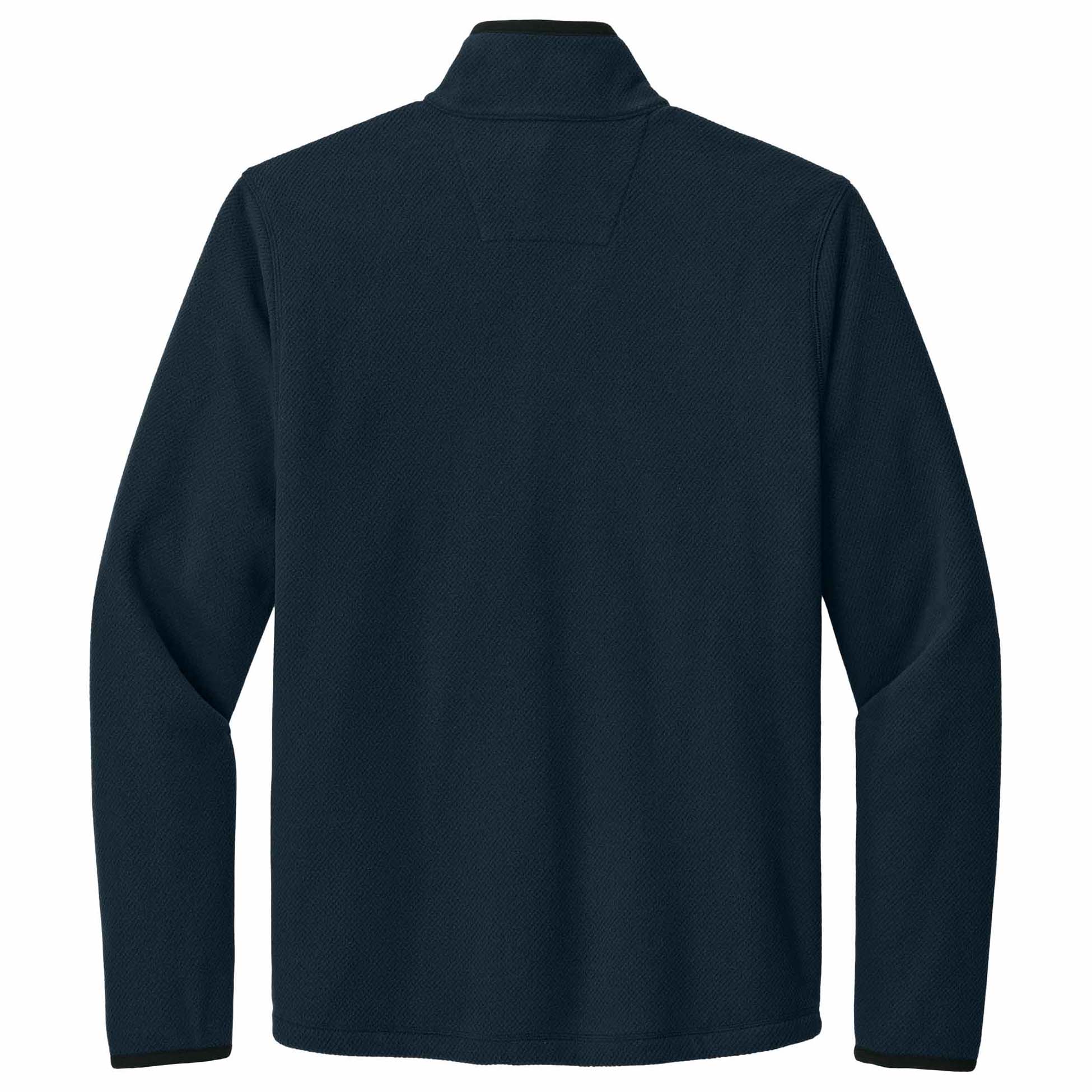 Carhartt CT106417 Textured 1/2-Zip Fleece Jacket - Navy | Full Source