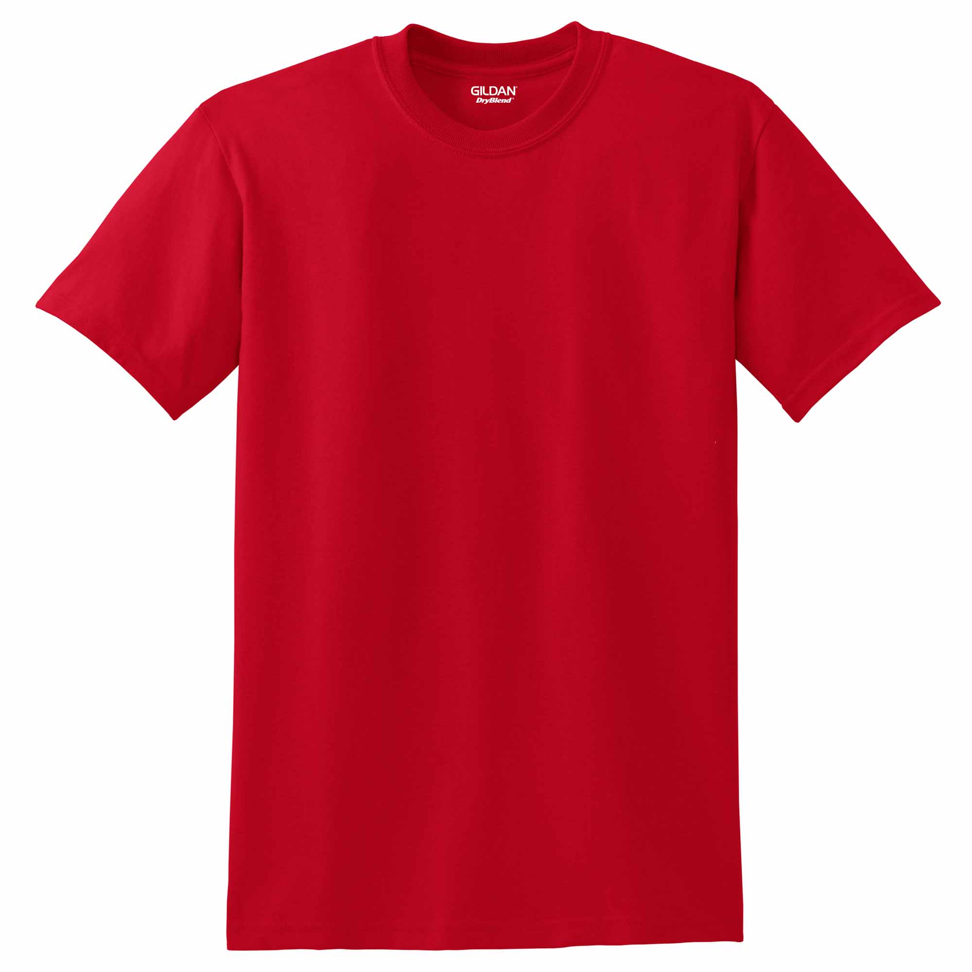 Gildan 8000 DryBlend T-Shirt - Red | FullSource.com