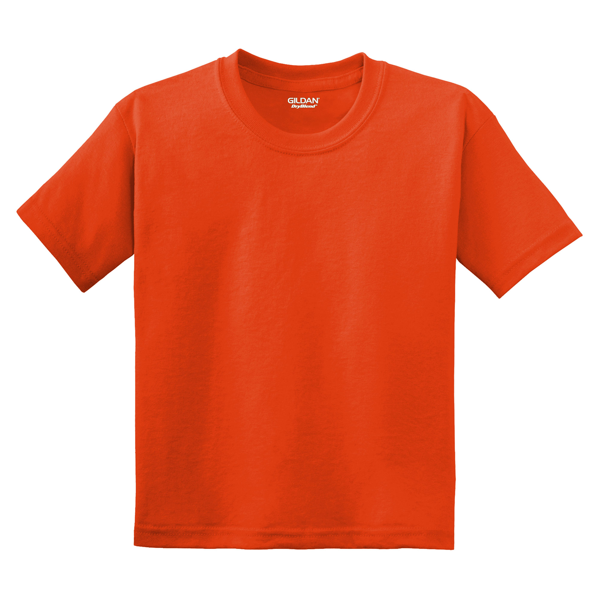 Gildan 8000B Youth DryBlend T-Shirt - Orange | Full Source