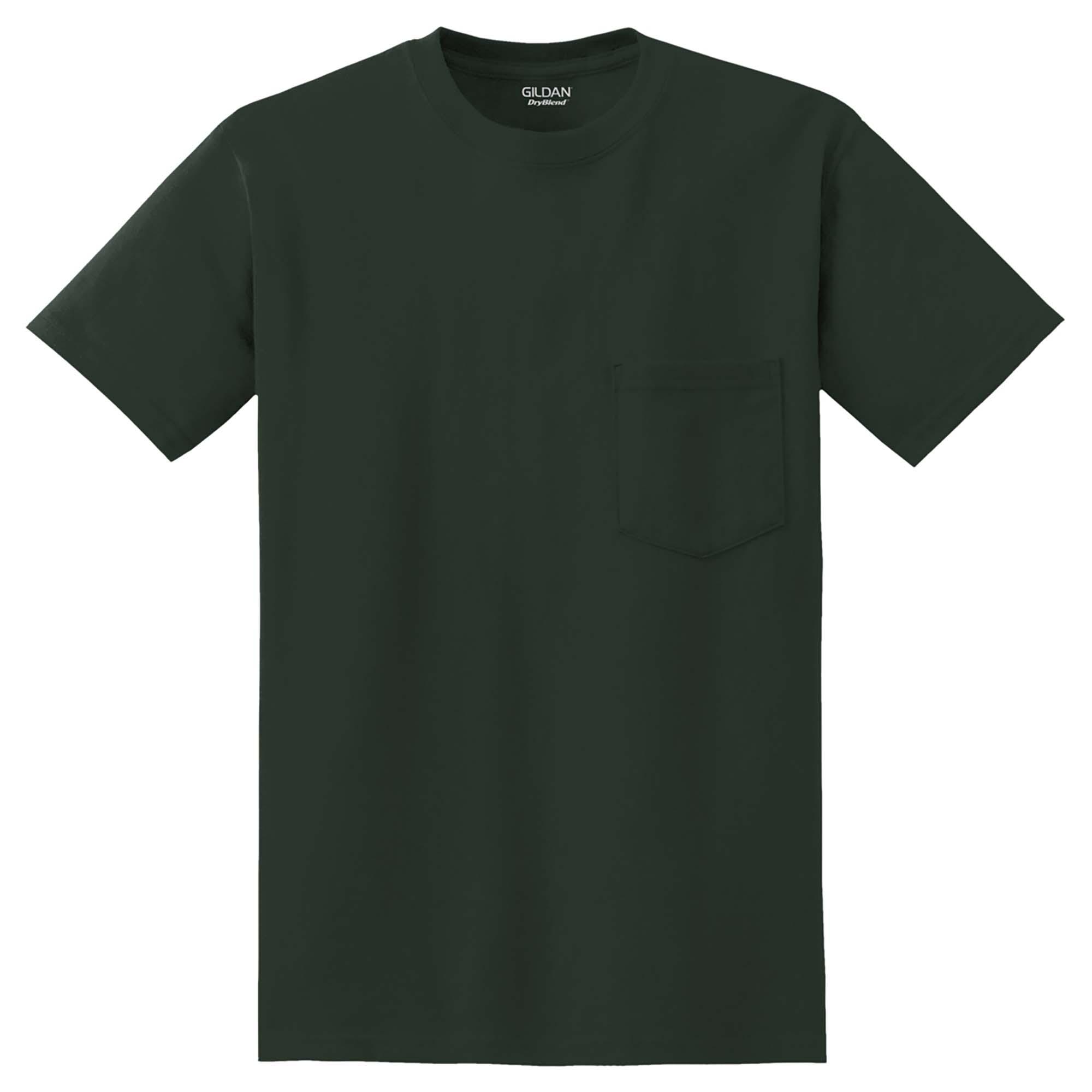 [THE RESQ&Co] STANDARD POCKET TEE [ＤＡＲＫ ＧＲＥＥＮ] 8300-Forest-Green-E.jpg