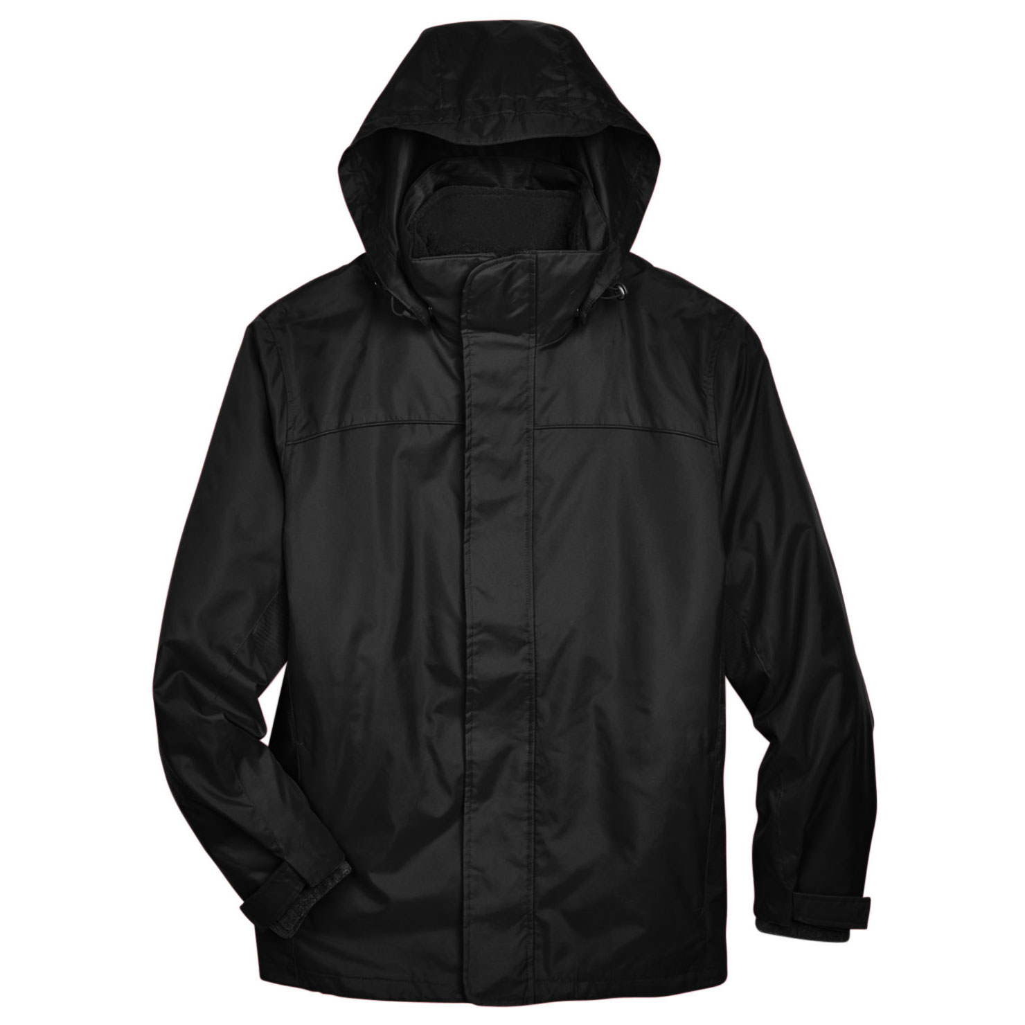 North End 88130 Adult 3-in-1 Jacket - Black | Full Source