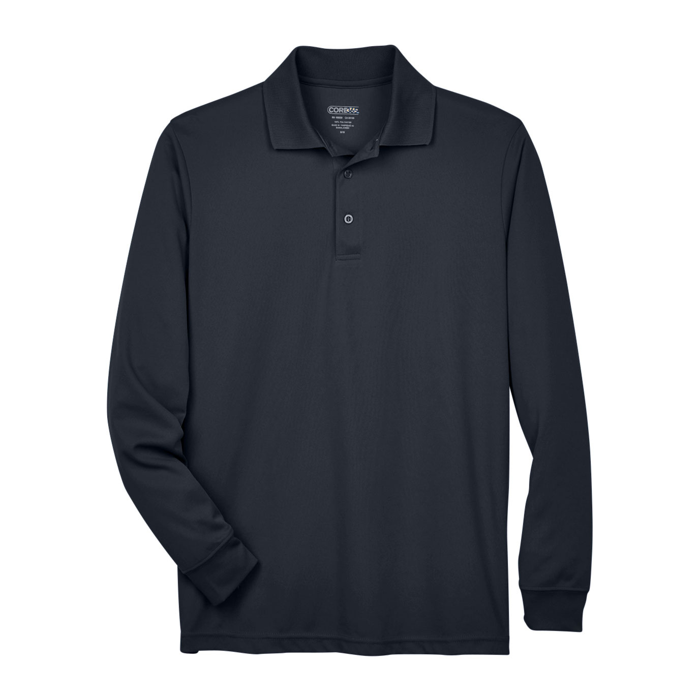 Core 365 88192 Men's Pinnacle Performance Long-Sleeve Pique Polo
