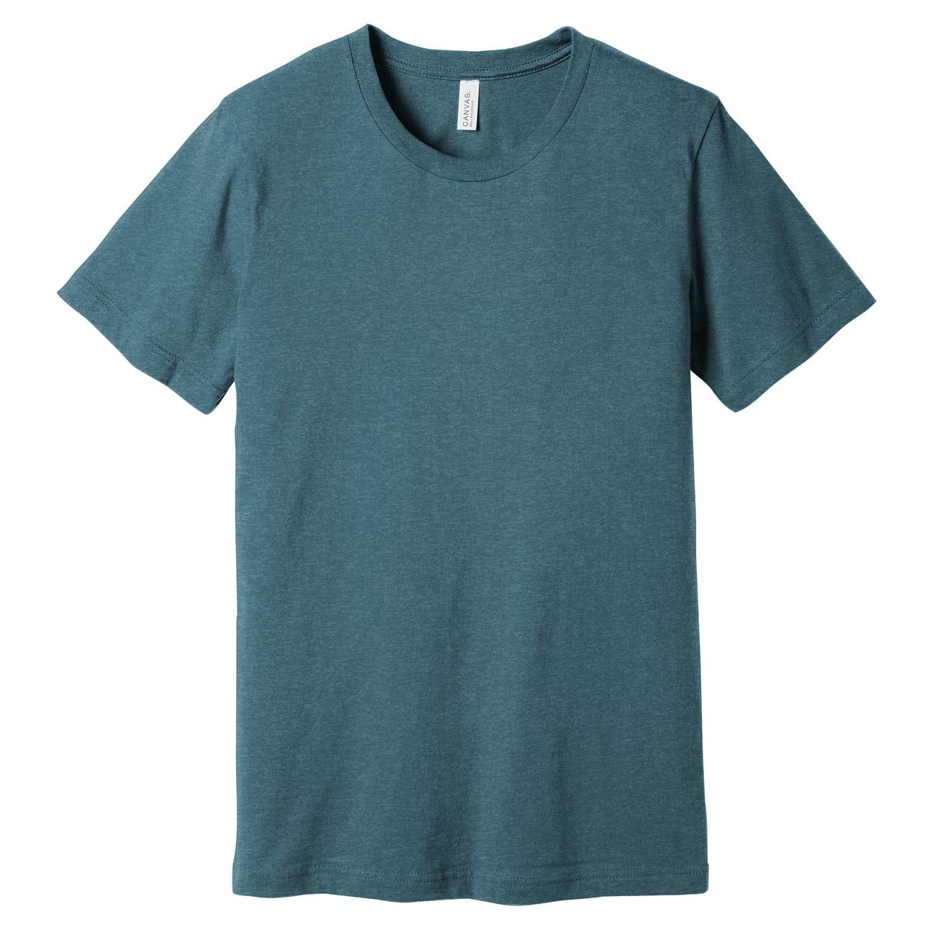 heather slate bella canvas
