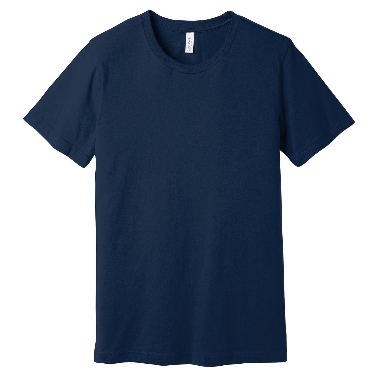 Bella Canvas 3001 - T-shirt Unisex In Cotone Pettinato, Jersey Leggero 119g, Manica Corta, Taglie XS-4X