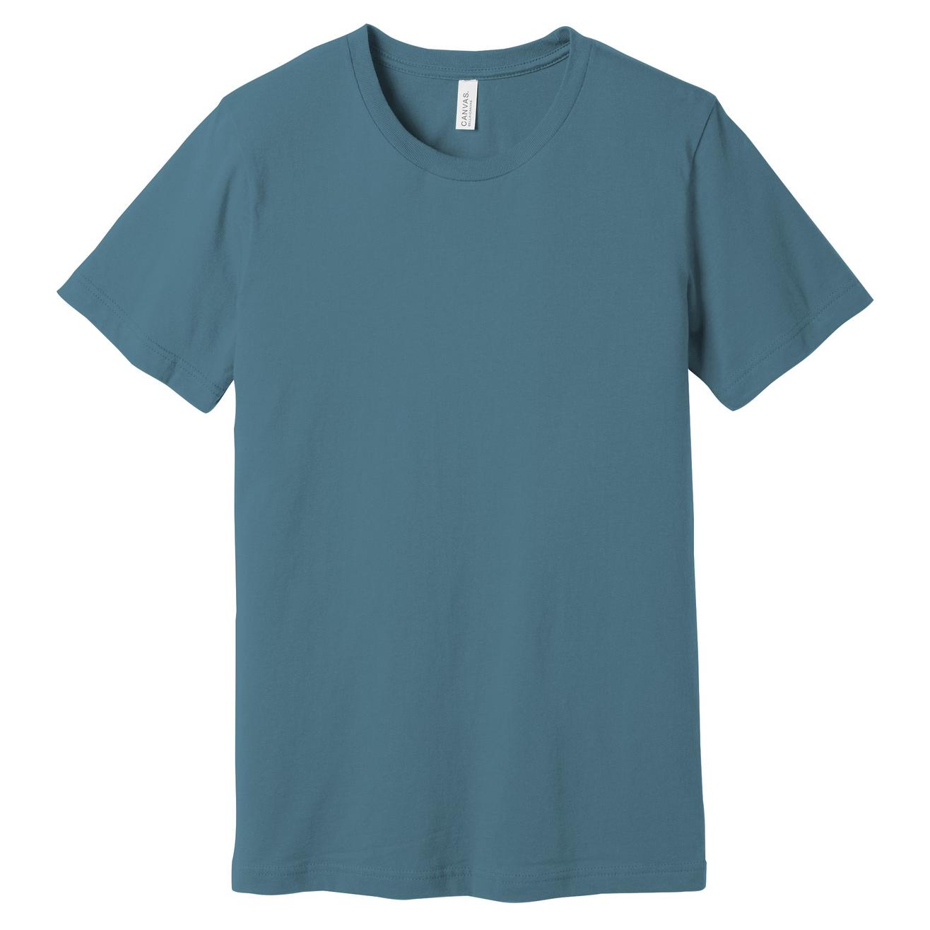 Bella + Canvas BC3001 Unisex Jersey Short Sleeve Tee - Steel Blue