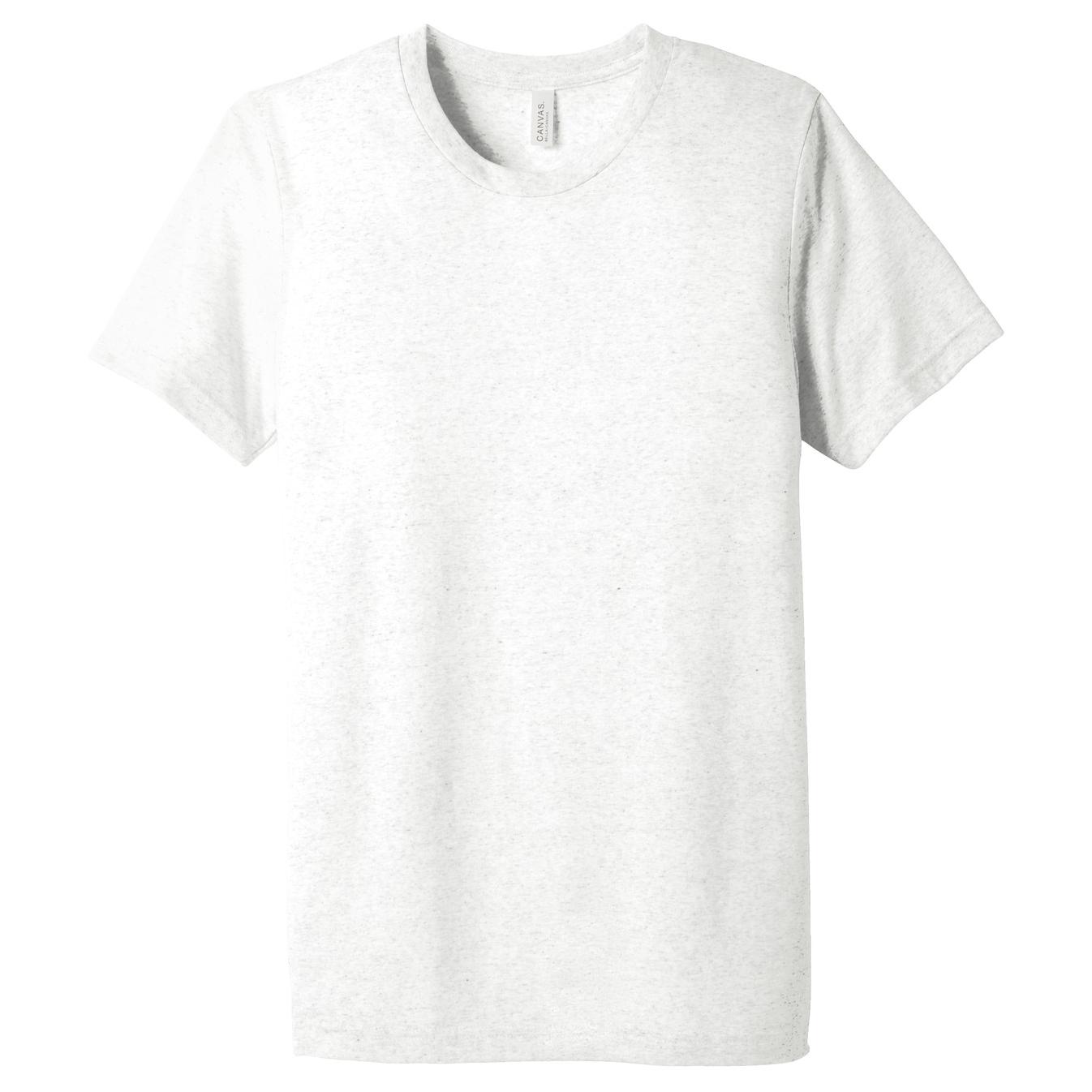 Bella + Canvas BC3413 Unisex Triblend Short Sleeve Tee - White Fleck ...