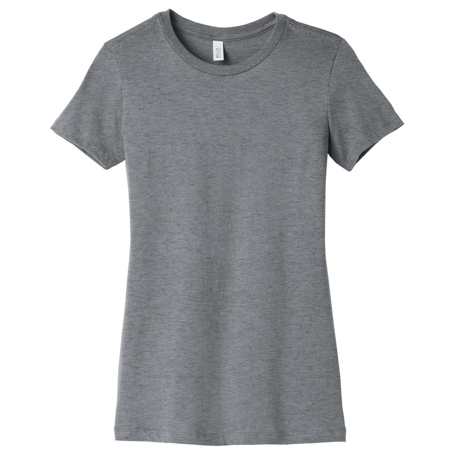 Bella + Canvas BC6004 Women's The Favorite Tee Athletic Heather Full Source