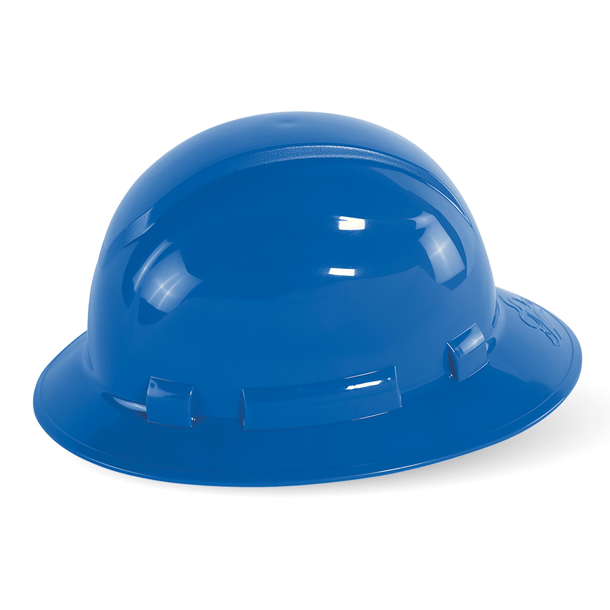 Bullhead Safety HH-F1 Full Brim Hard Hat - 6-Point Ratchet Suspension ...