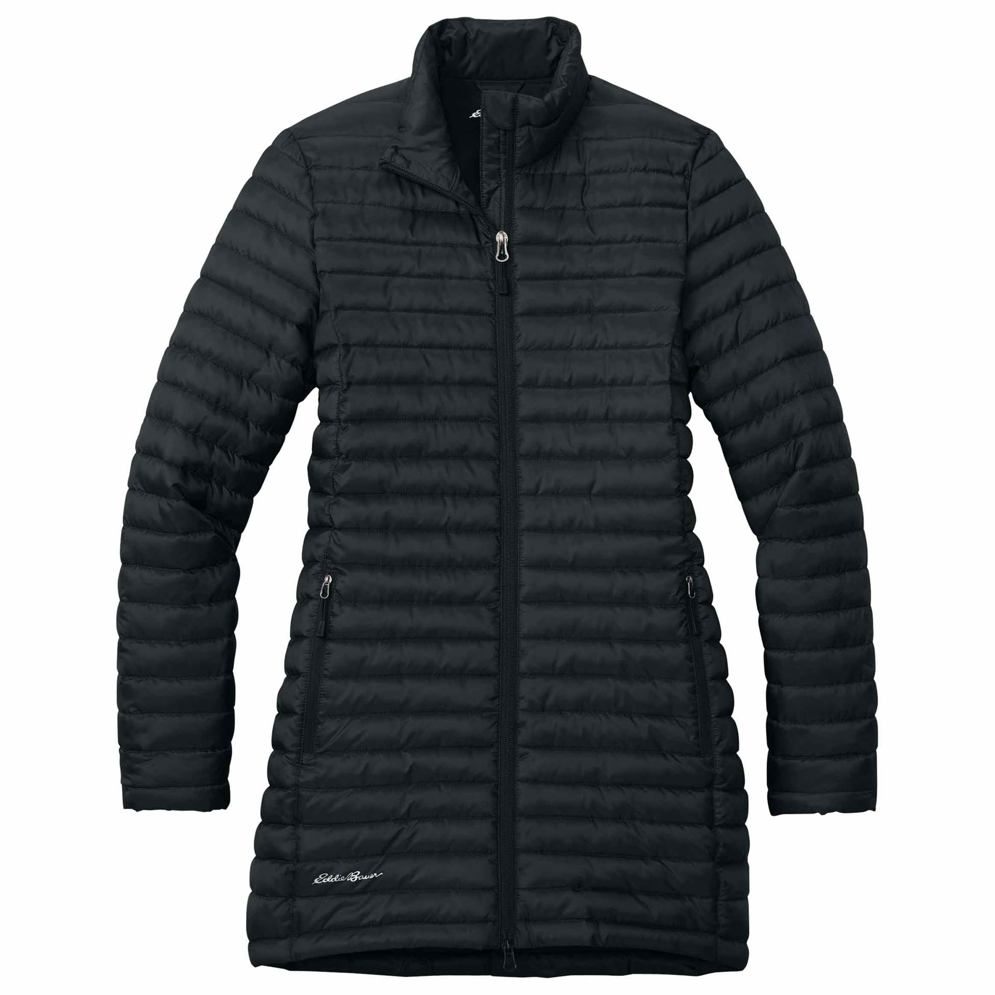 Eddie Bauer EB515 Ladies Packable Quilted Full-Zip - Black | Full