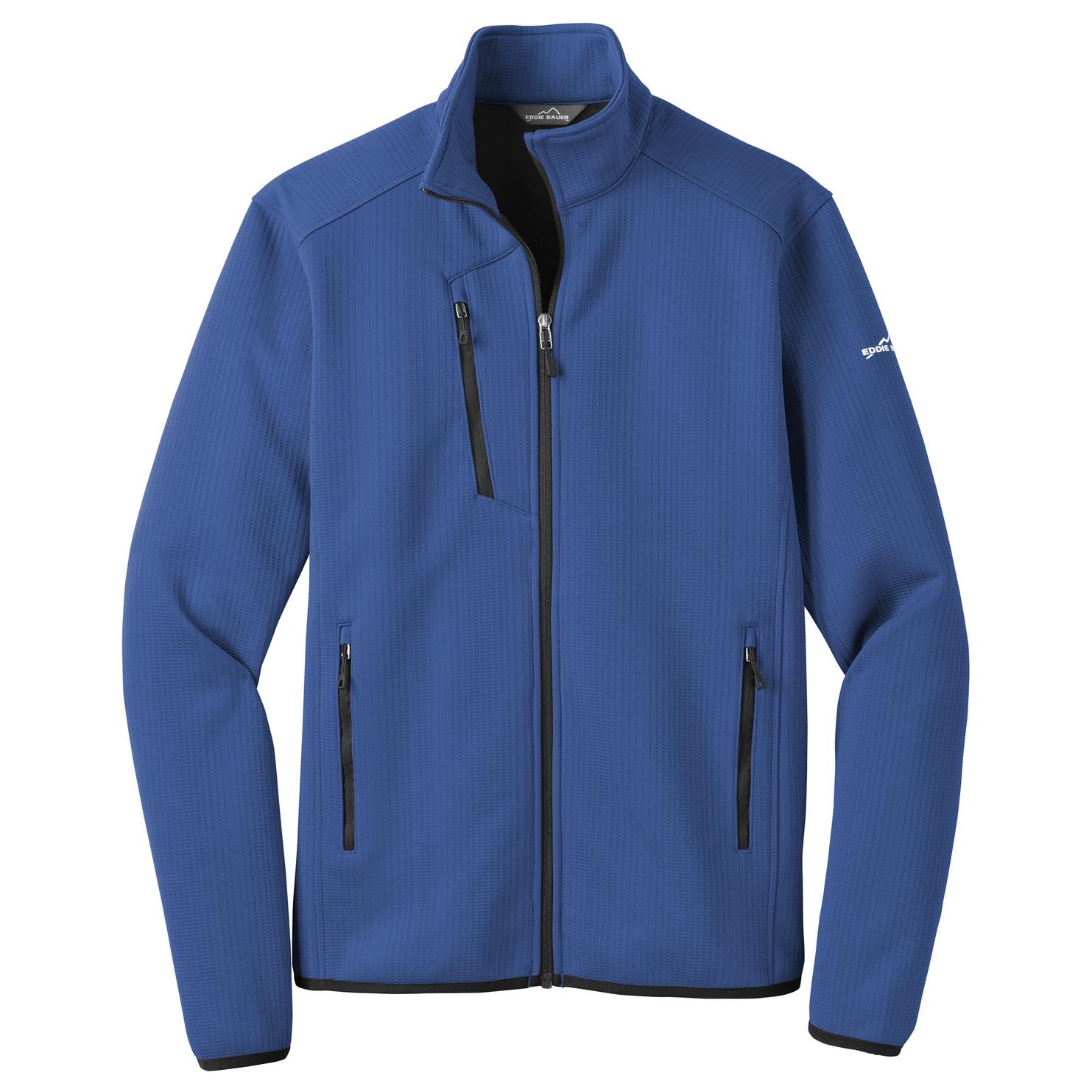 Eddie Bauer EB242 Dash Full-Zip Fleece Jacket - Cobalt Blue | Full 