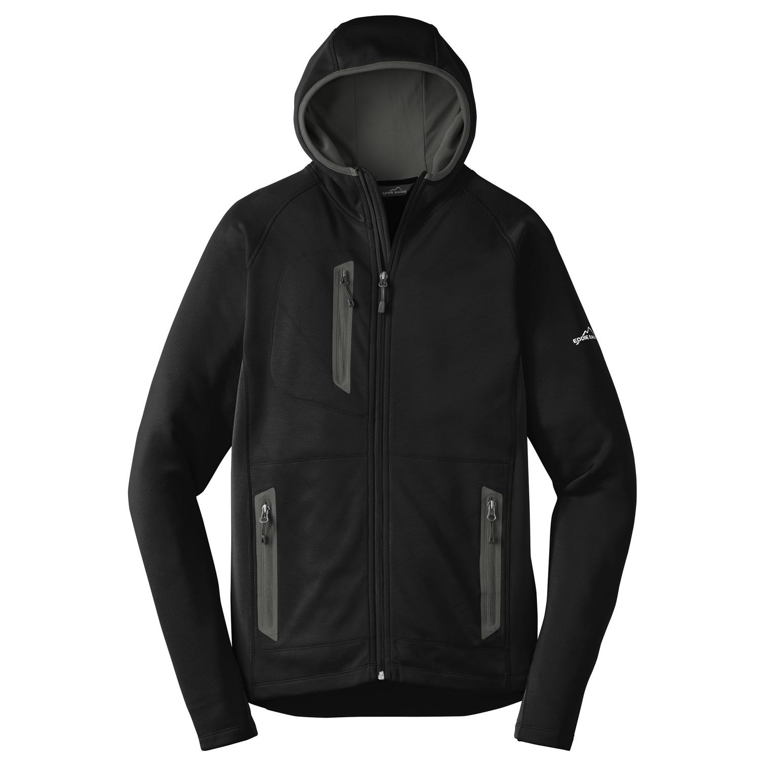 Eddie Bauer [EB244] Sport Hooded Full-Zip Fleece Jacket