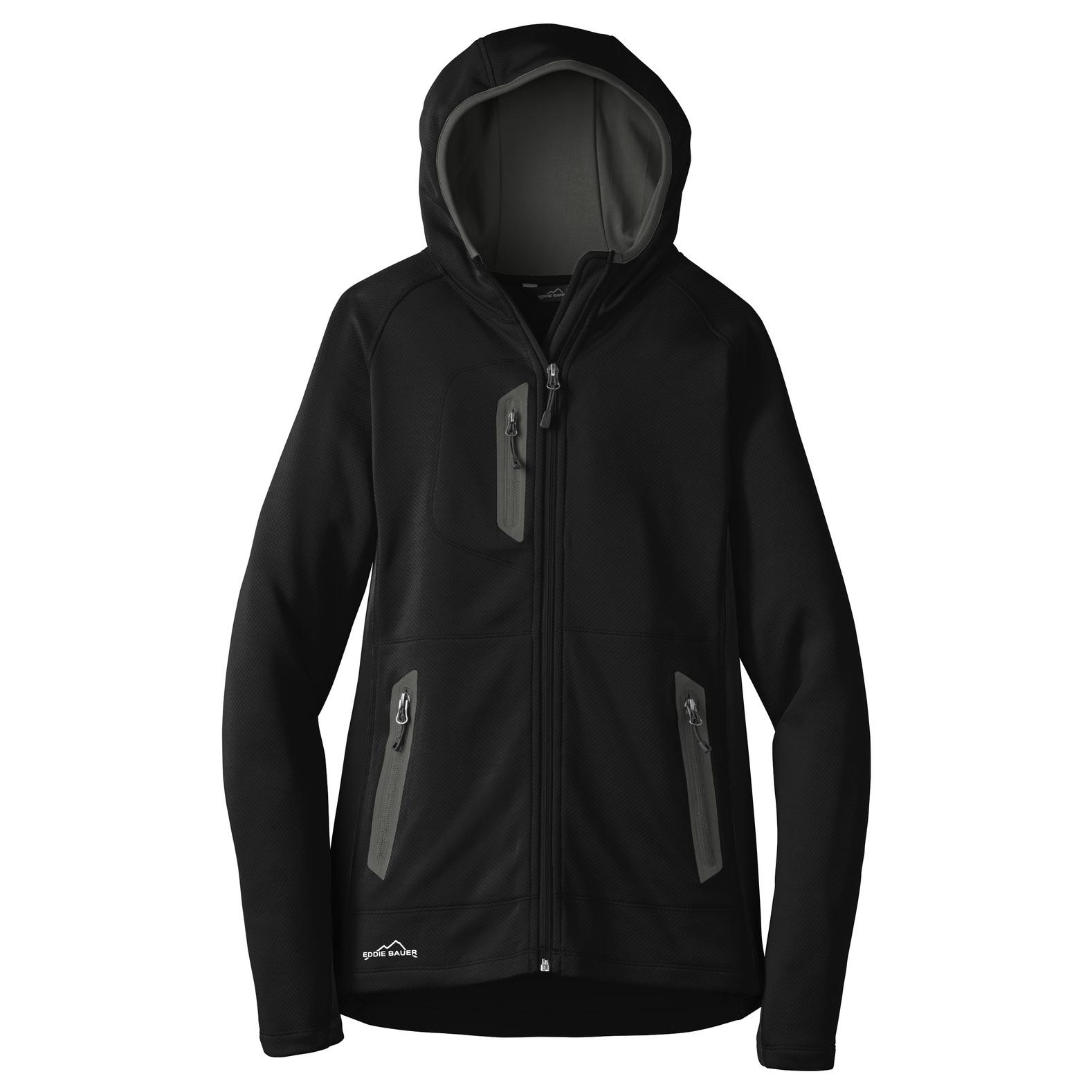 Eddie Bauer [EB244] Sport Hooded Full-Zip Fleece Jacket