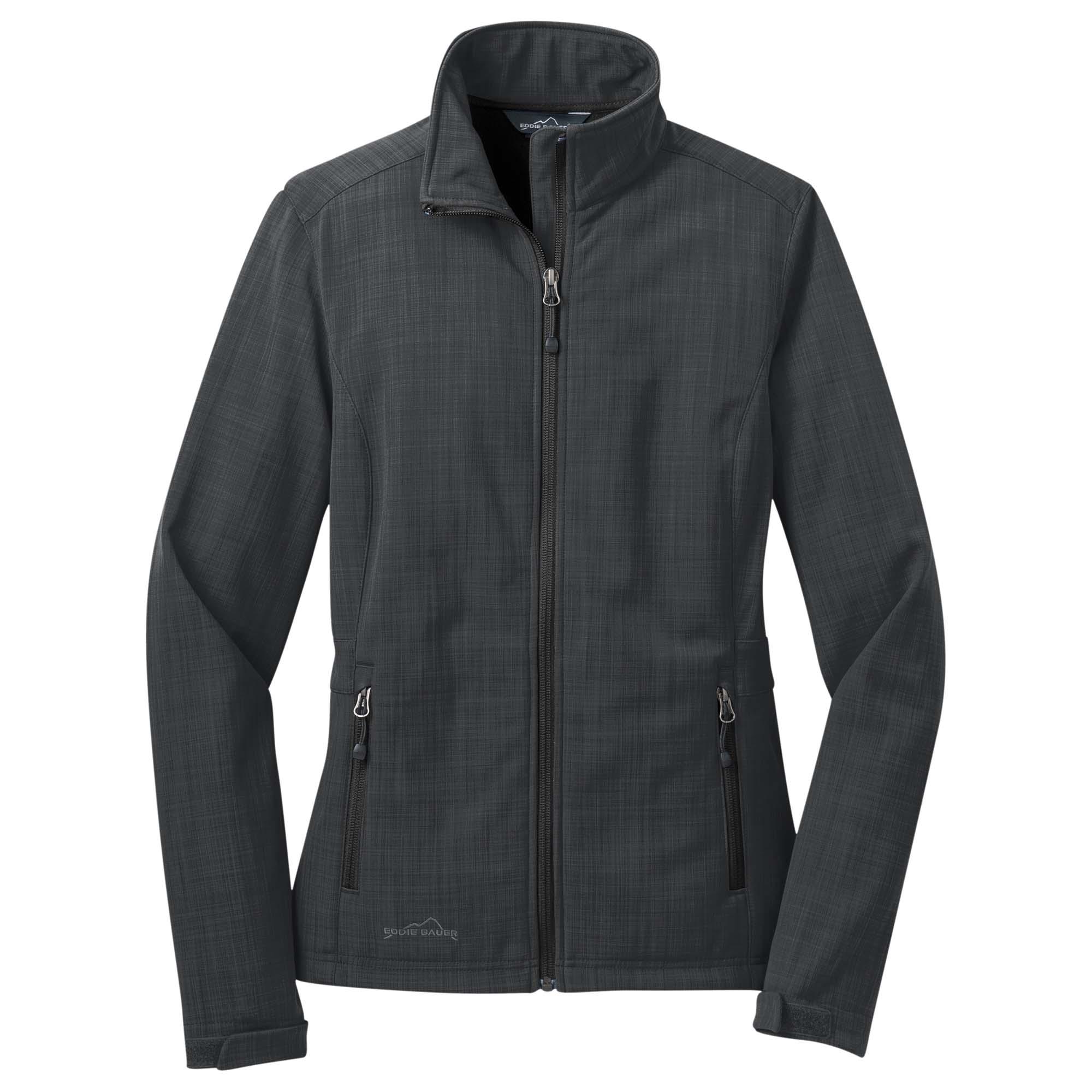 Eddie Bauer EB533 Ladies Shaded Crosshatch Soft Shell Jacket