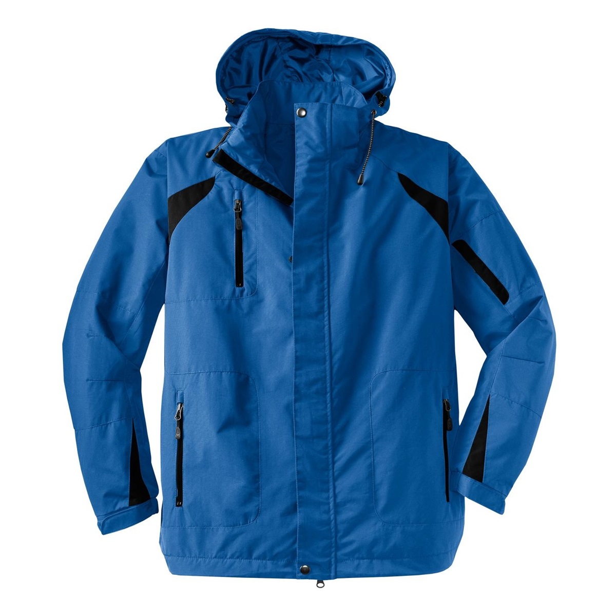 Port Authority J304 All-Season II Jacket - Snorkel Blue/Black ...