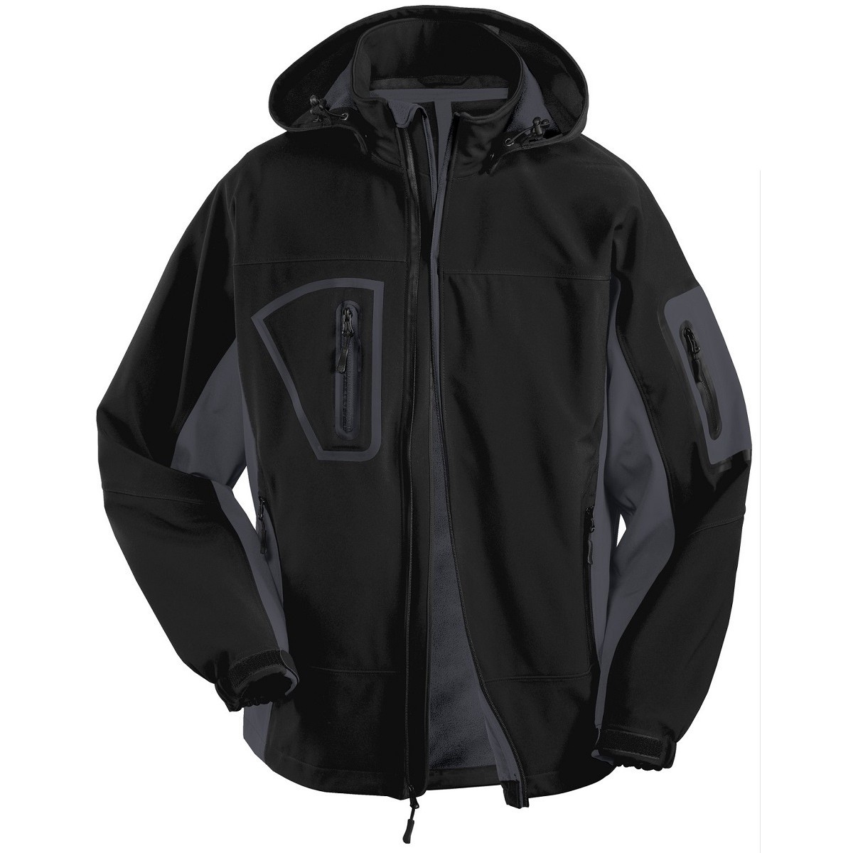 Port Authority J798 Waterproof Soft Shell Jacket - Black/Graphite