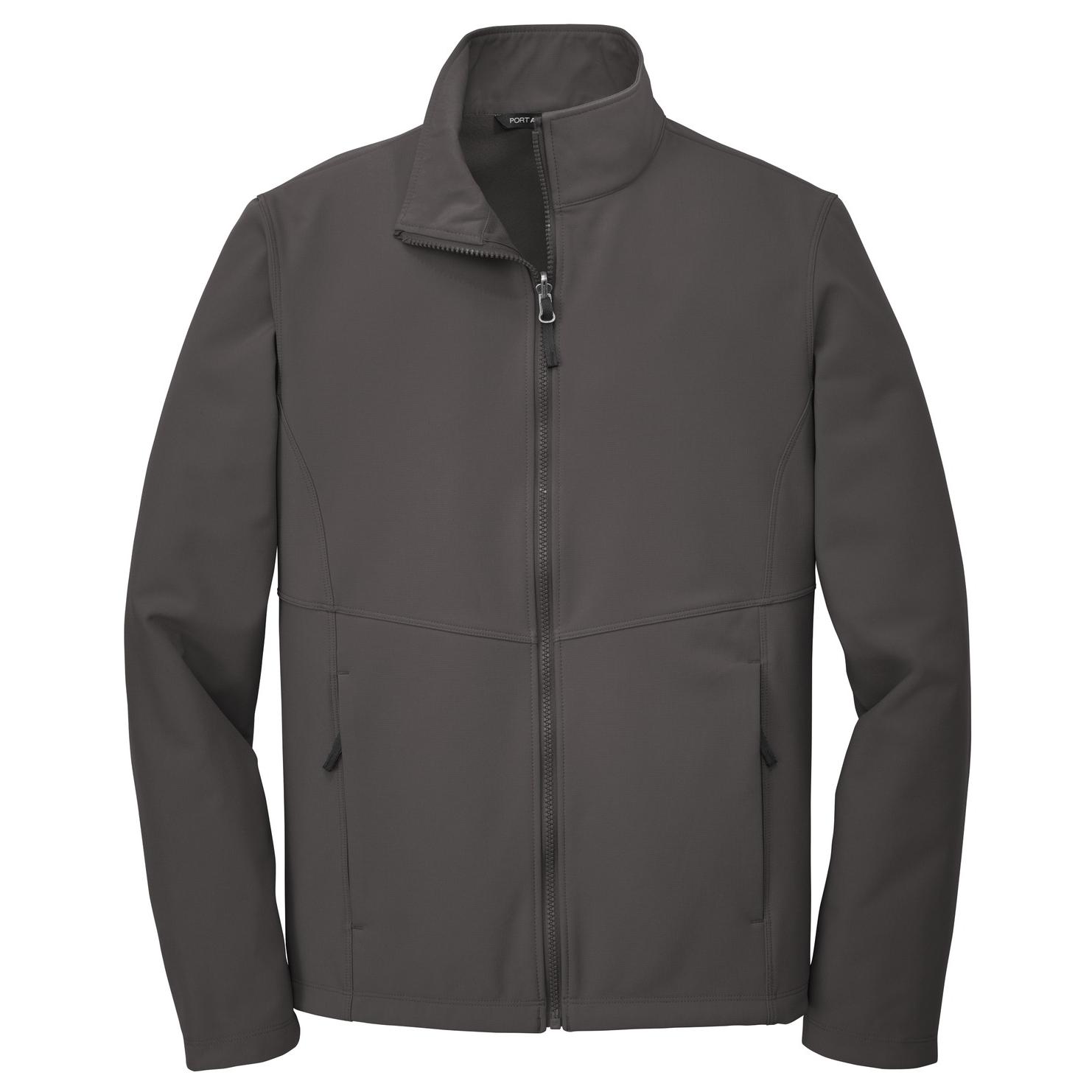 Port Authority J901 Collective Soft Shell Jacket - Graphite | Full Source