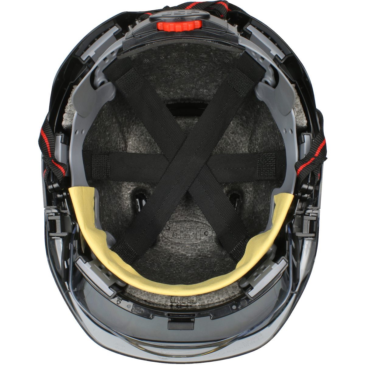 JSP 280CH01S EVO Vista Ascend Short Brim Vented Hard Hat Black