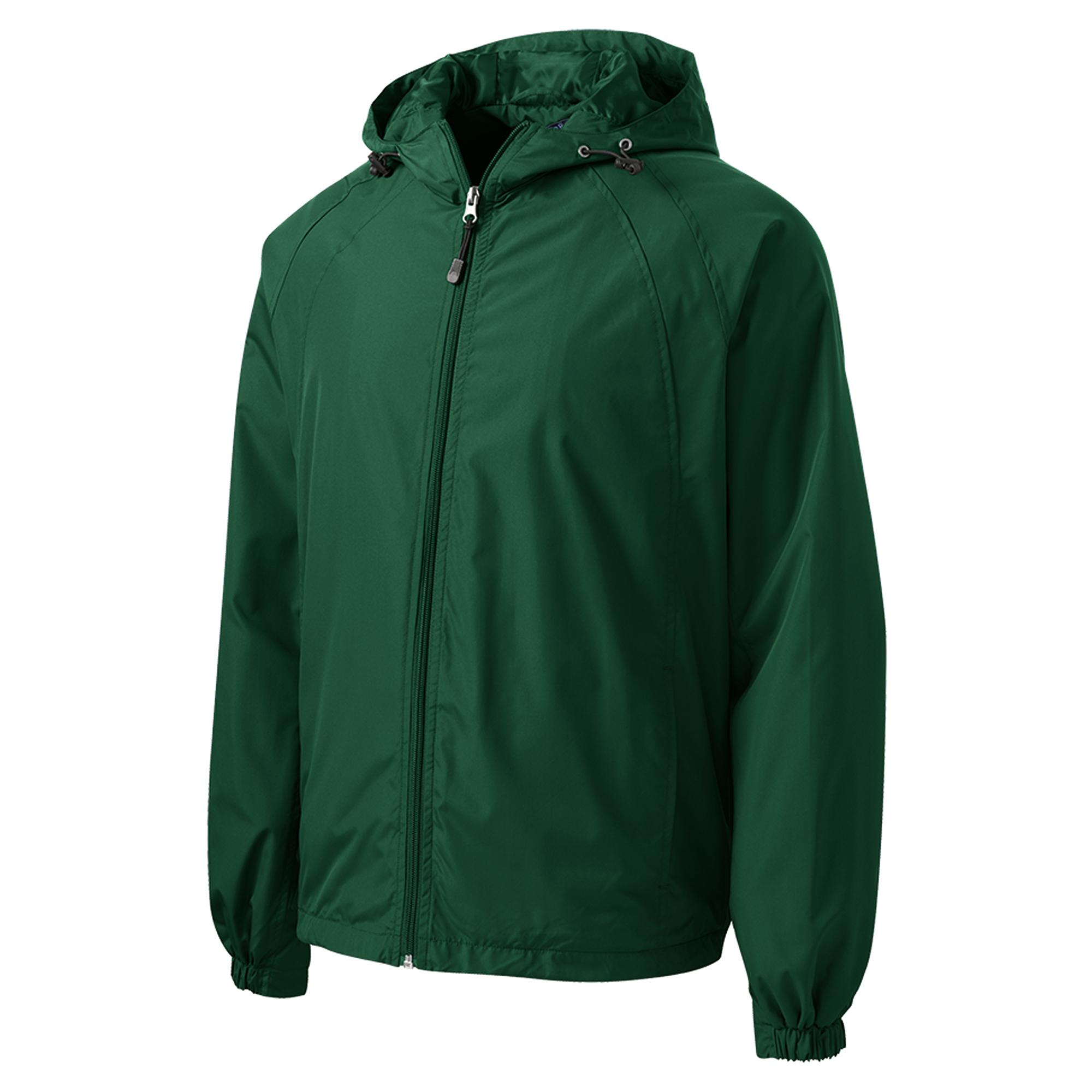 Forest Green Raglan Sport-Tek JST73 Hooded Raglan Jacket - Forest Green | Full Source
