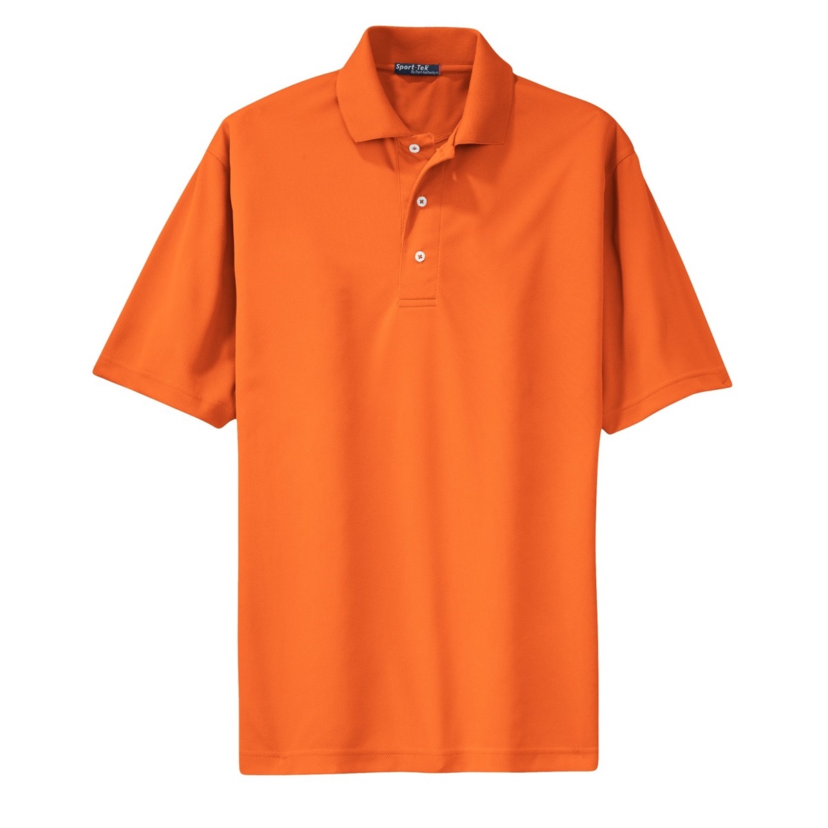 Sport-Tek K469 Dri-Mesh Polo Shirt - Bright Orange | Full Source